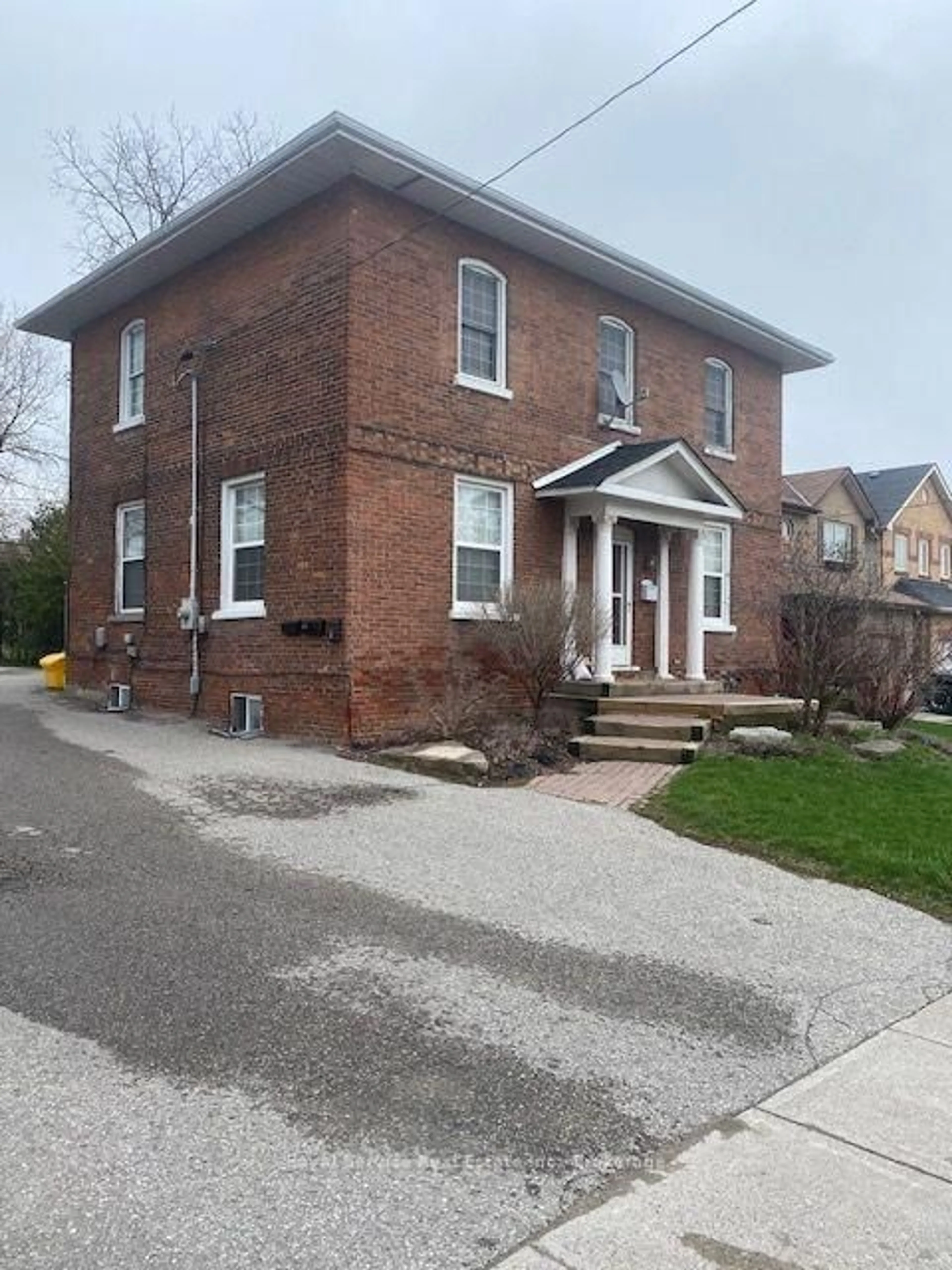 Home with brick exterior material, street for 102-C Queen St, Clarington Ontario L1C 1M6