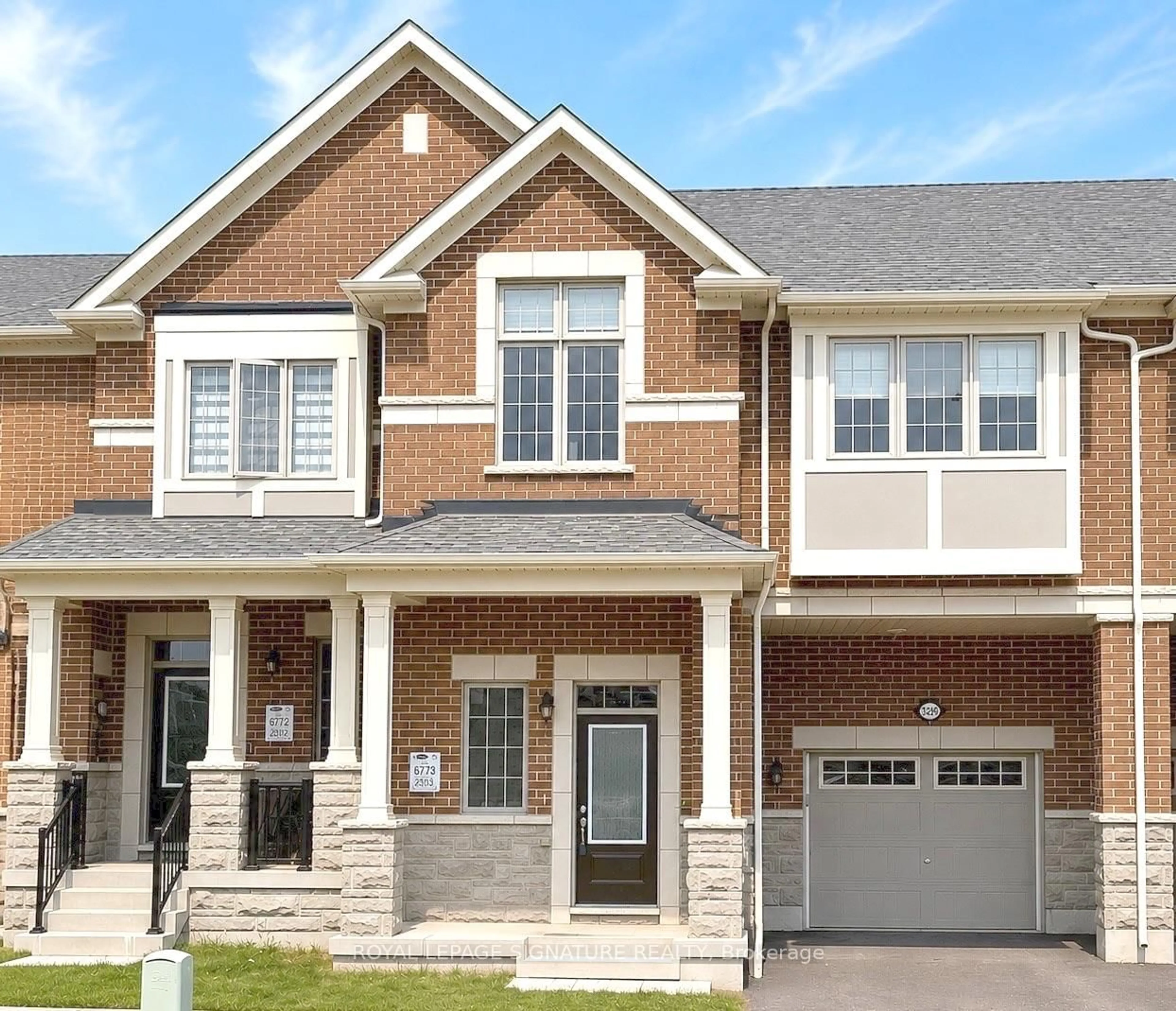 Home with brick exterior material, street for 3229 Chimney Swift Cres, Pickering Ontario L1X 0N3