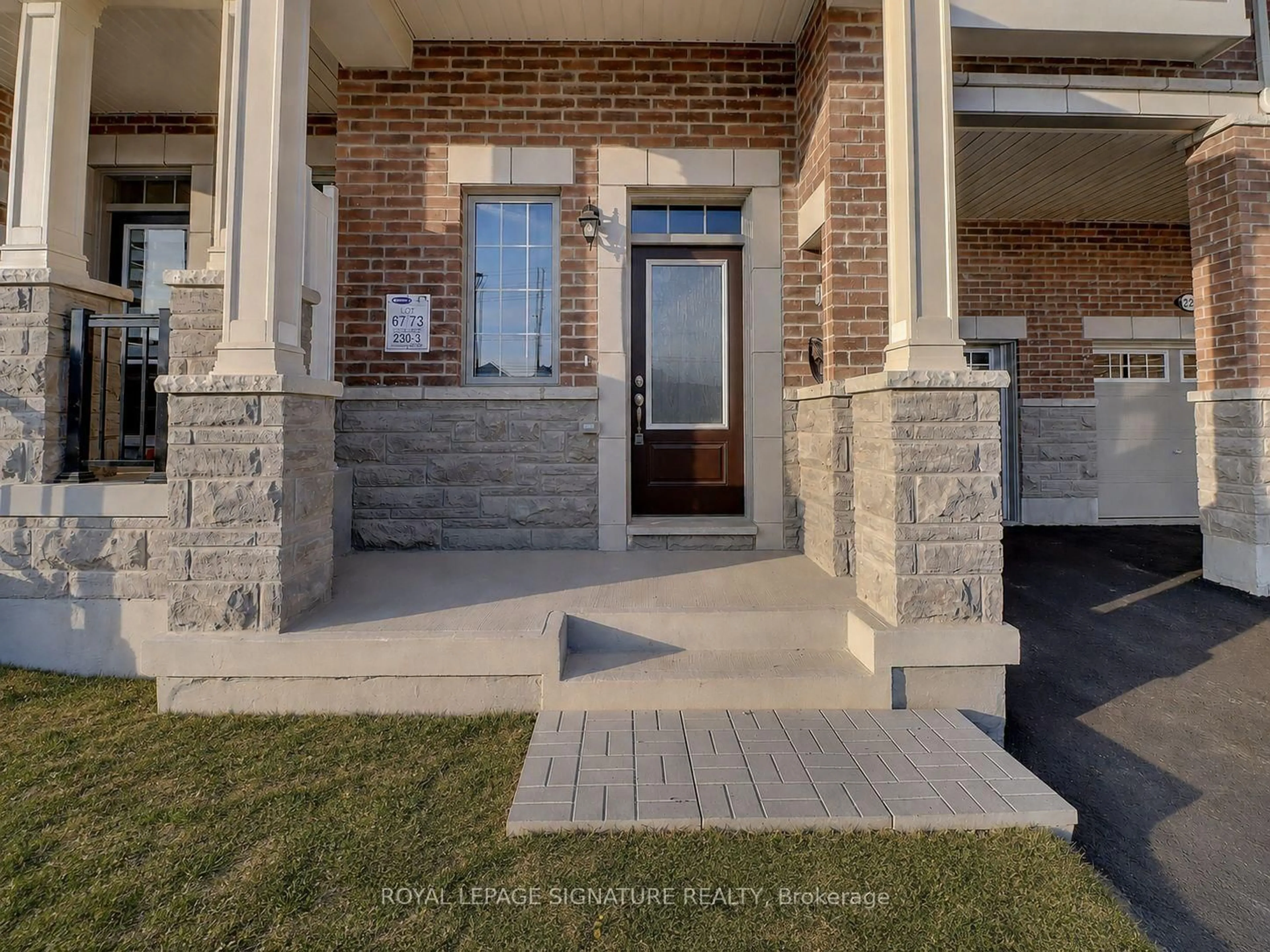 Home with brick exterior material, street for 3229 Chimney Swift Cres, Pickering Ontario L1X 0N3