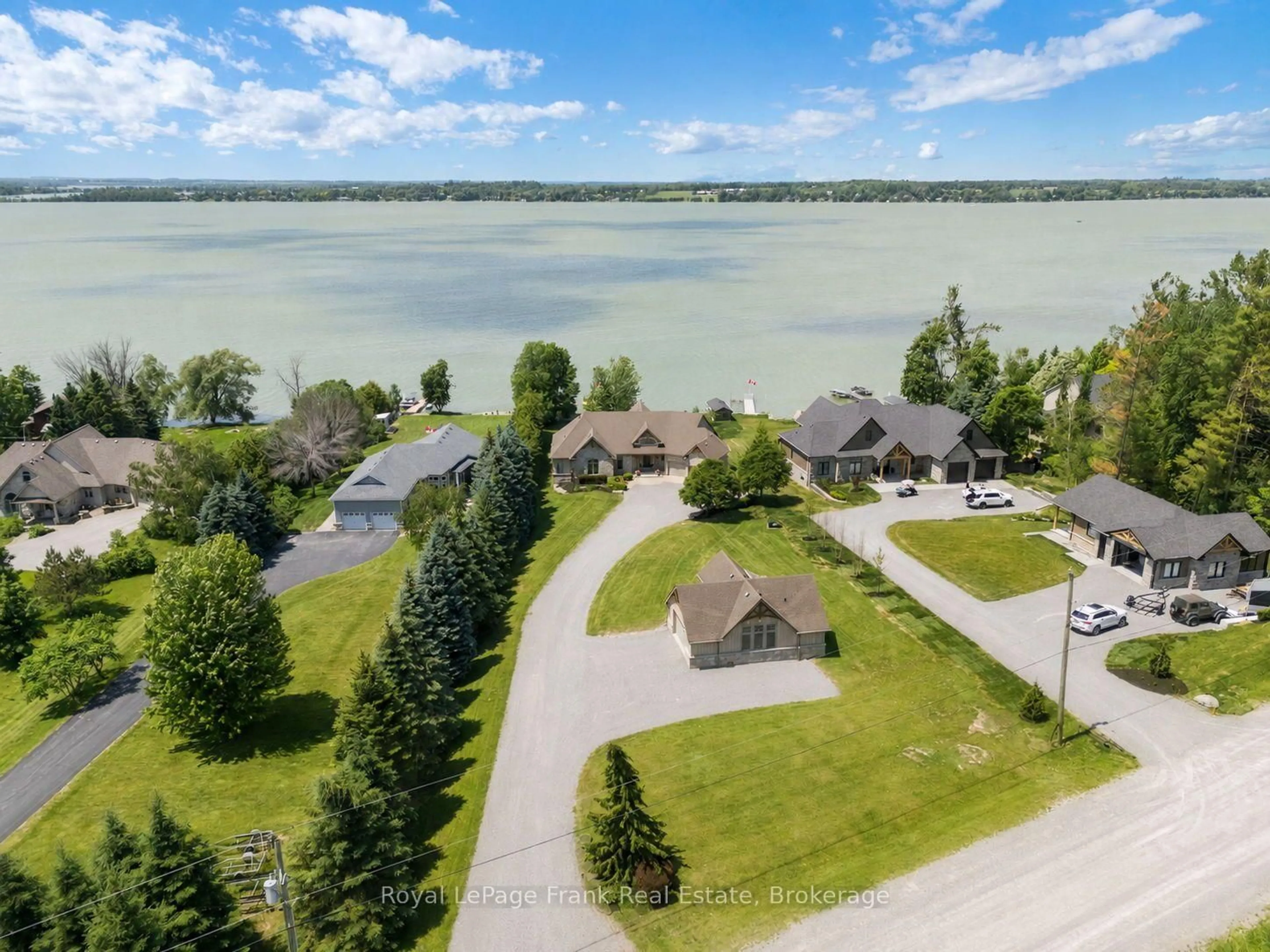 A pic from outside/outdoor area/front of a property/back of a property/a pic from drone, water/lake/river/ocean view for 19920 St Christopher's Beach Rd, Scugog Ontario L0B 1B0