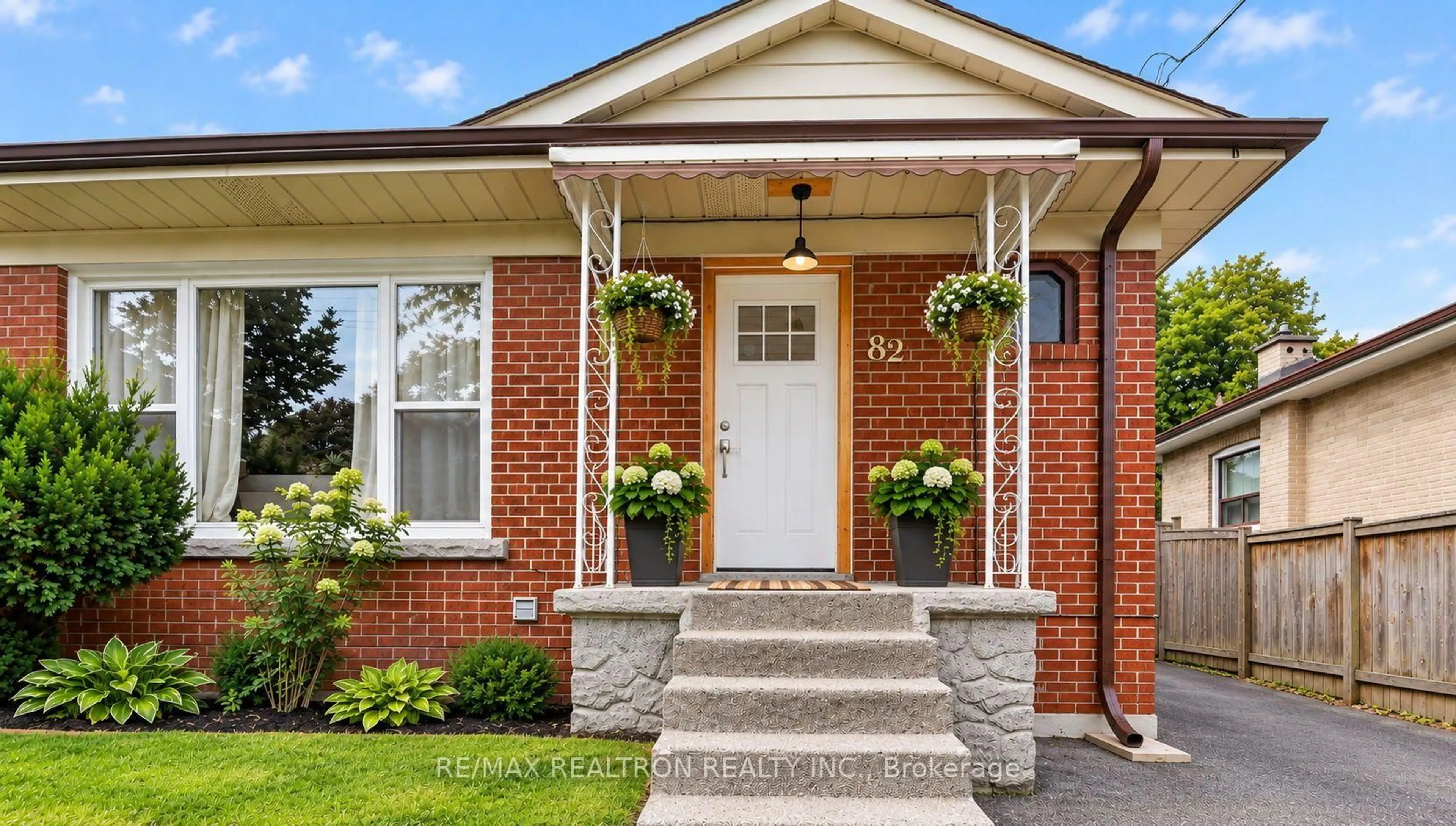 Home with brick exterior material, street for 82 Ranstone Gdns, Toronto Ontario M1K 2T8