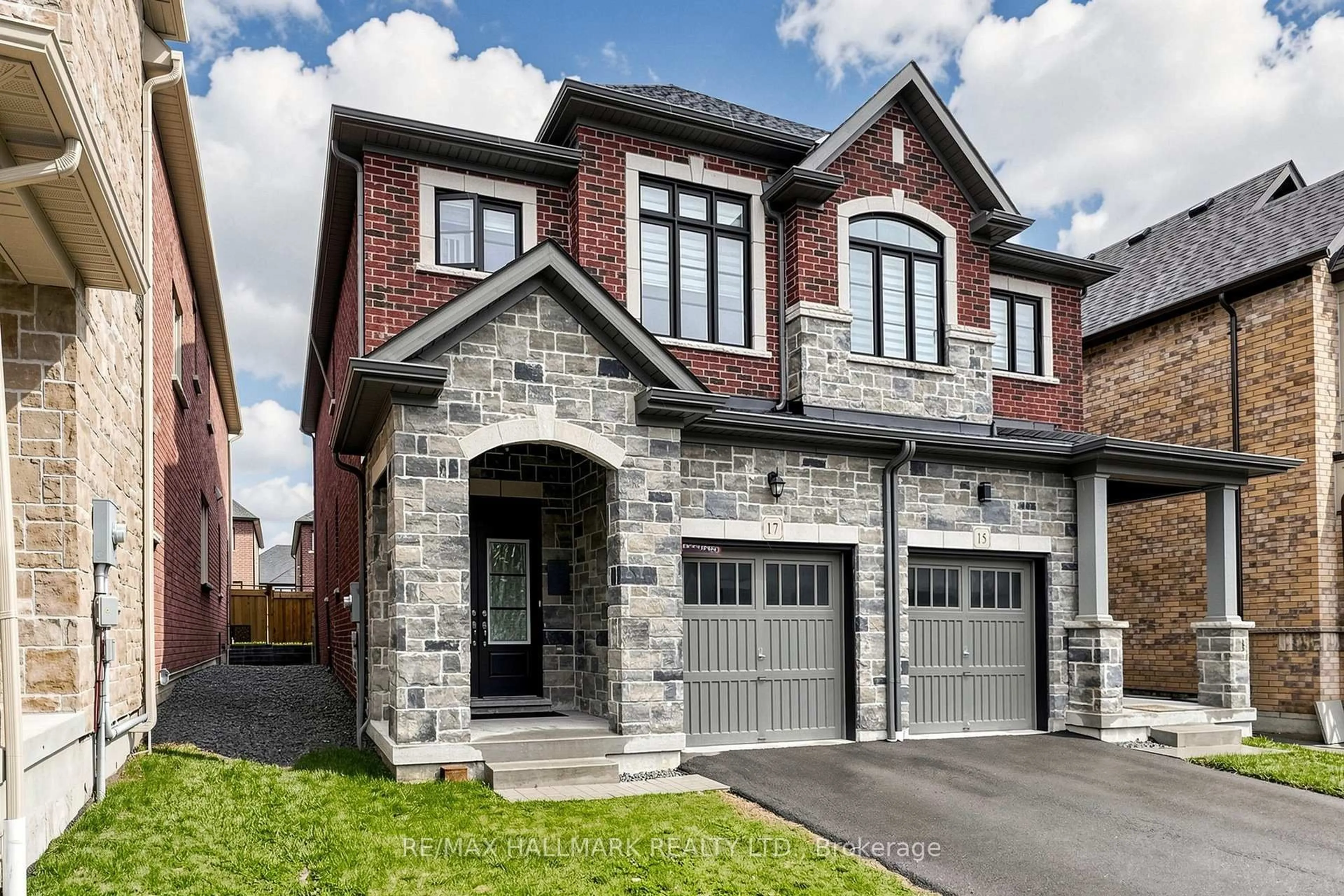 Home with brick exterior material, street for 17 Closson Dr, Whitby Ontario L1N 9Y6