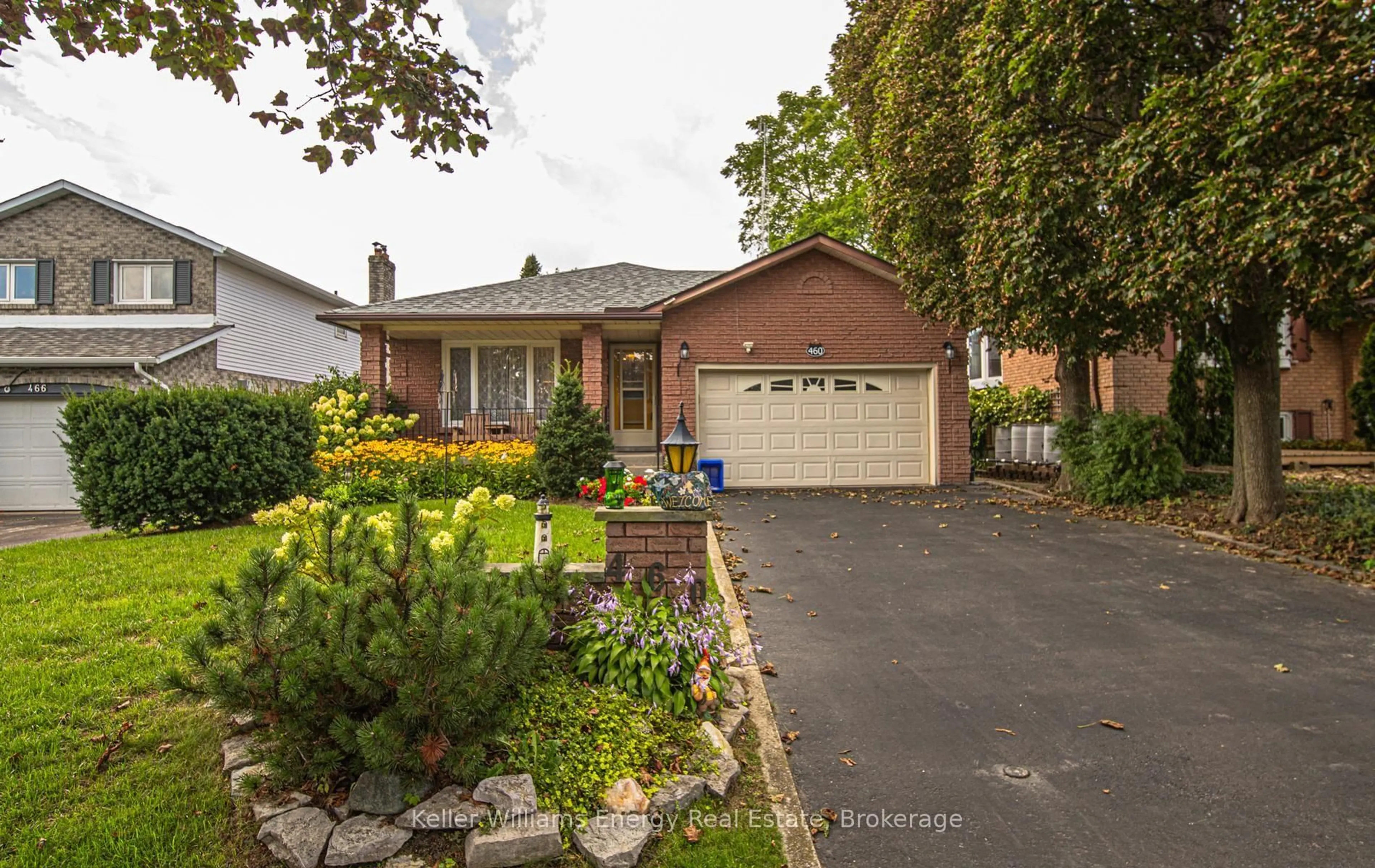 Home with brick exterior material, street for 460 Labrador Dr, Oshawa Ontario L1H 7E9
