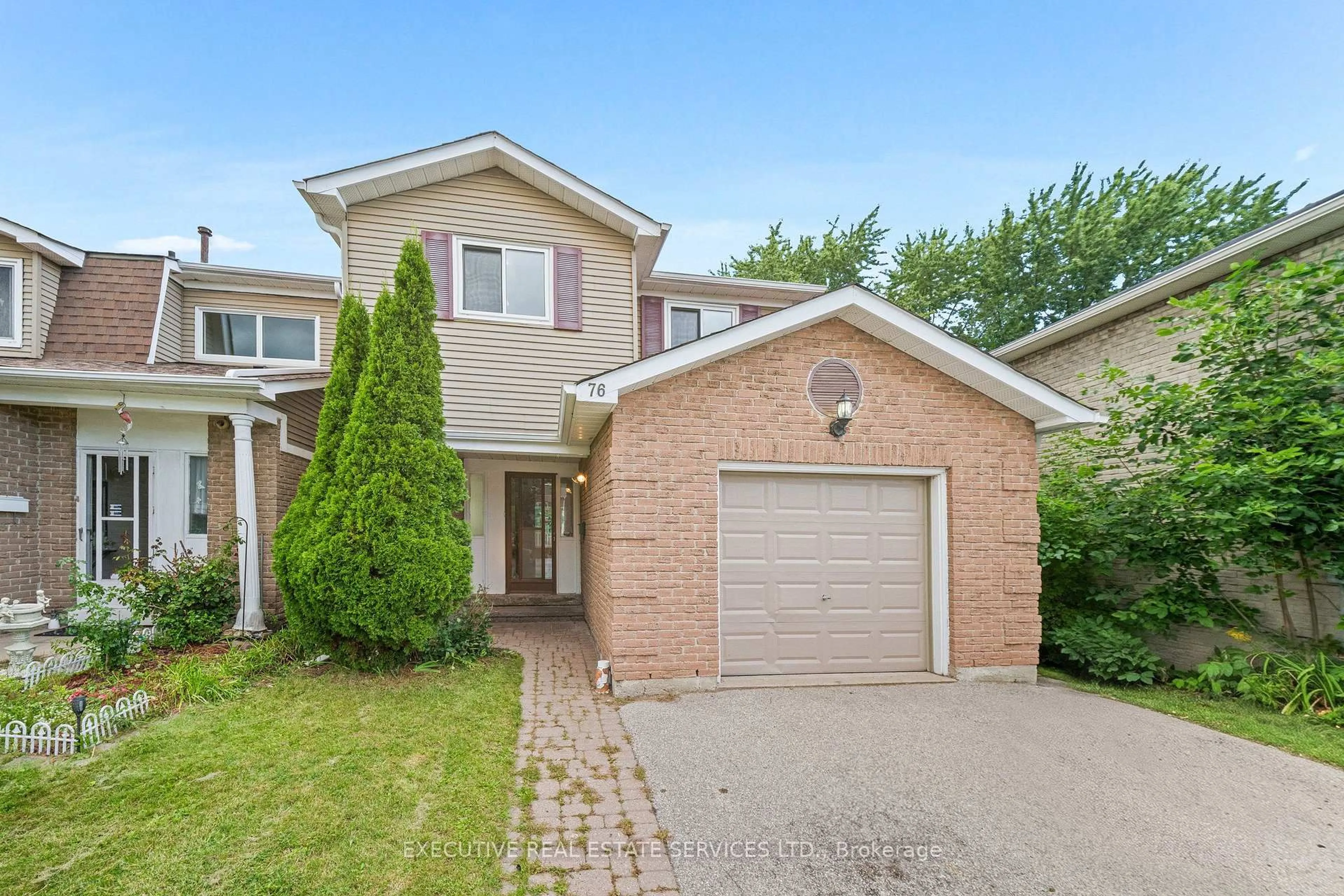 Home with brick exterior material, street for 76 Lionhead Tr, Toronto Ontario M1B 2J6