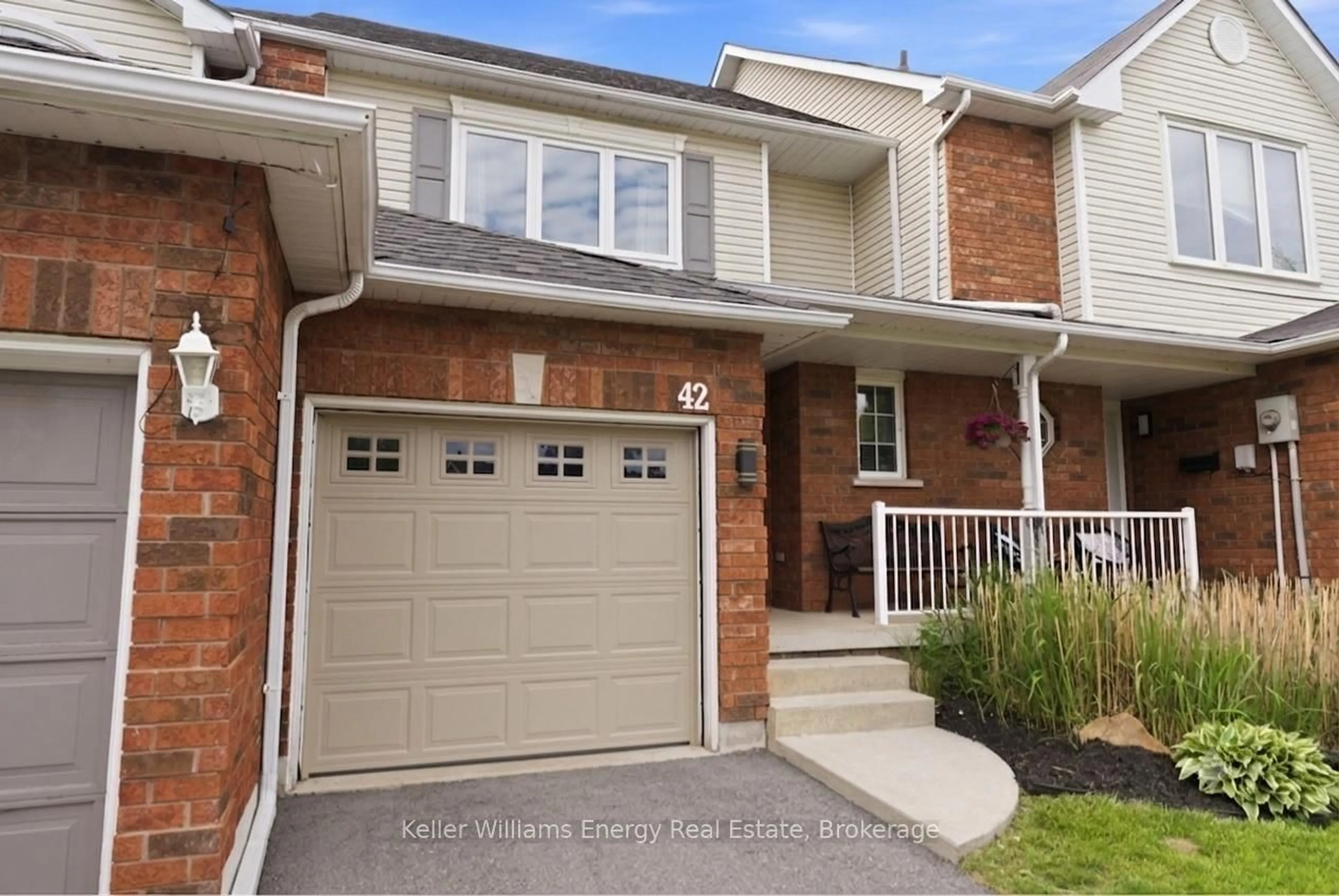 Home with brick exterior material, street for 42 Cecil Found Cres, Clarington Ontario L1E 2W1
