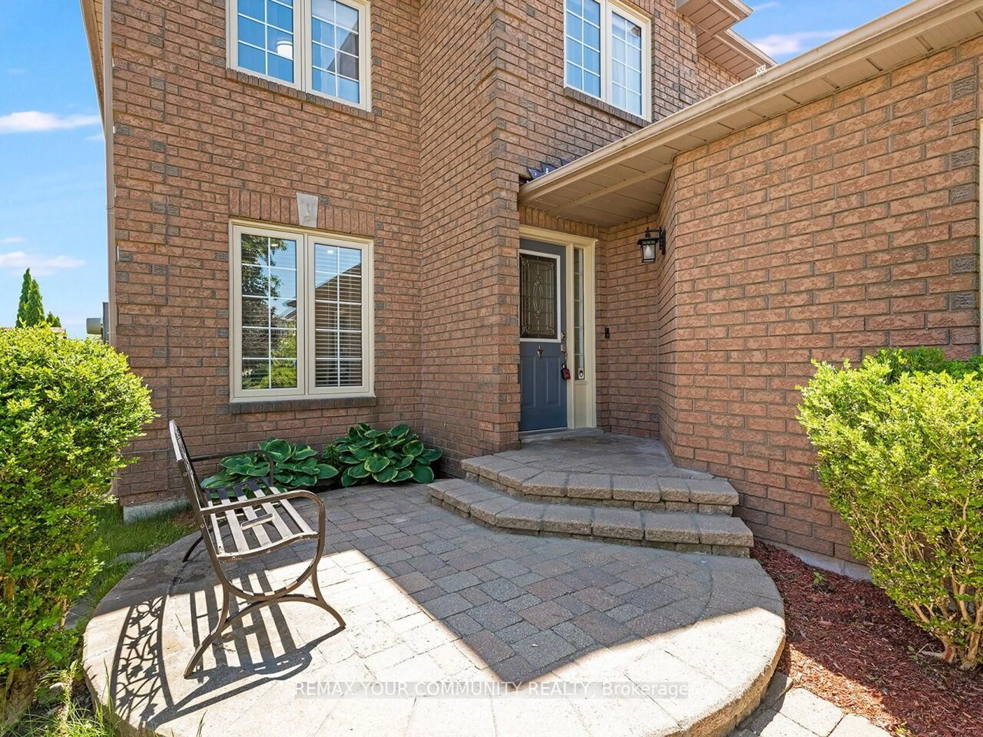 Home with brick exterior material, street for 117 Apple Blossom Blvd, Clarington Ontario L1C 4T8