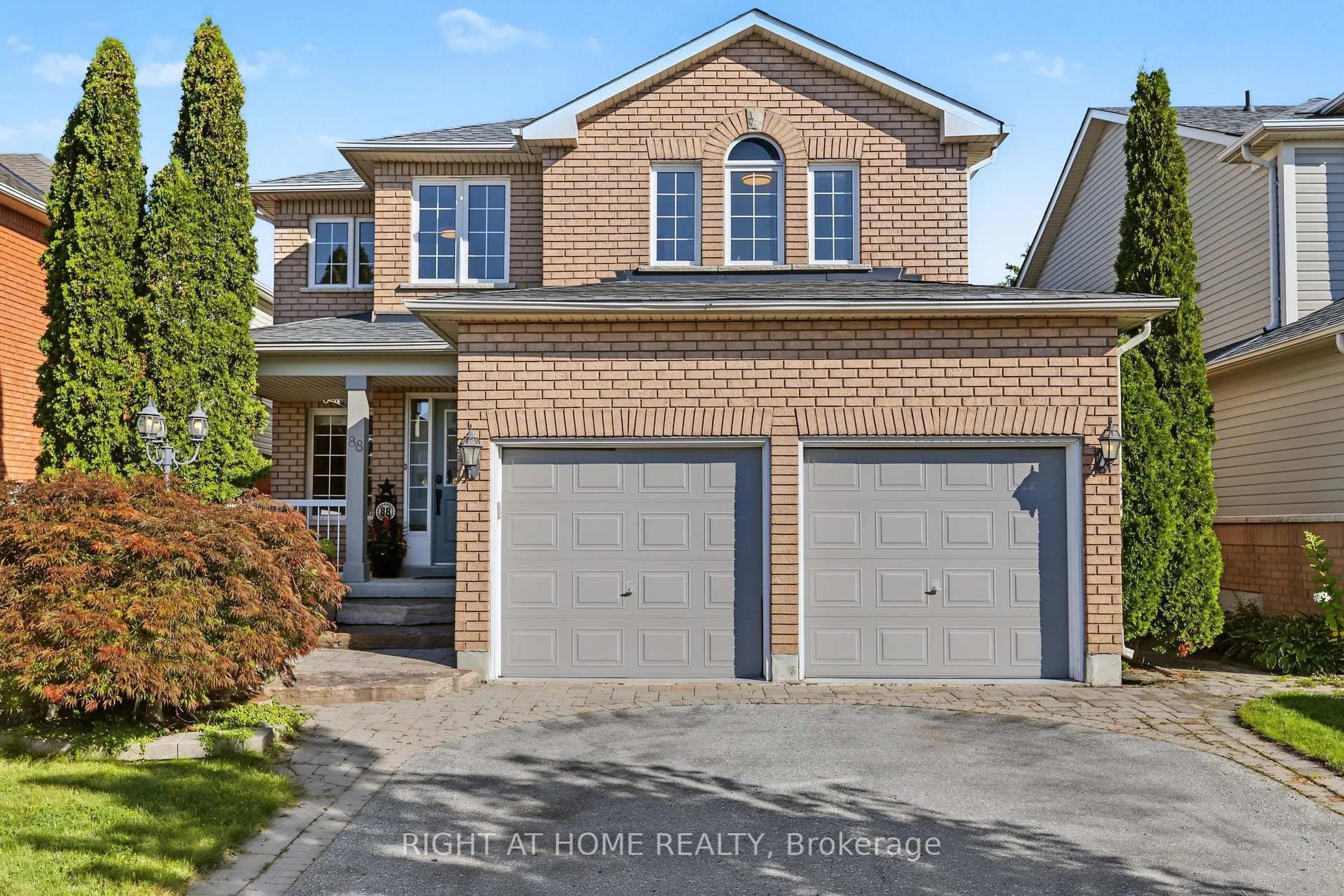 Home with brick exterior material, street for 88 Scottsdale Dr, Clarington Ontario L1C 5G4