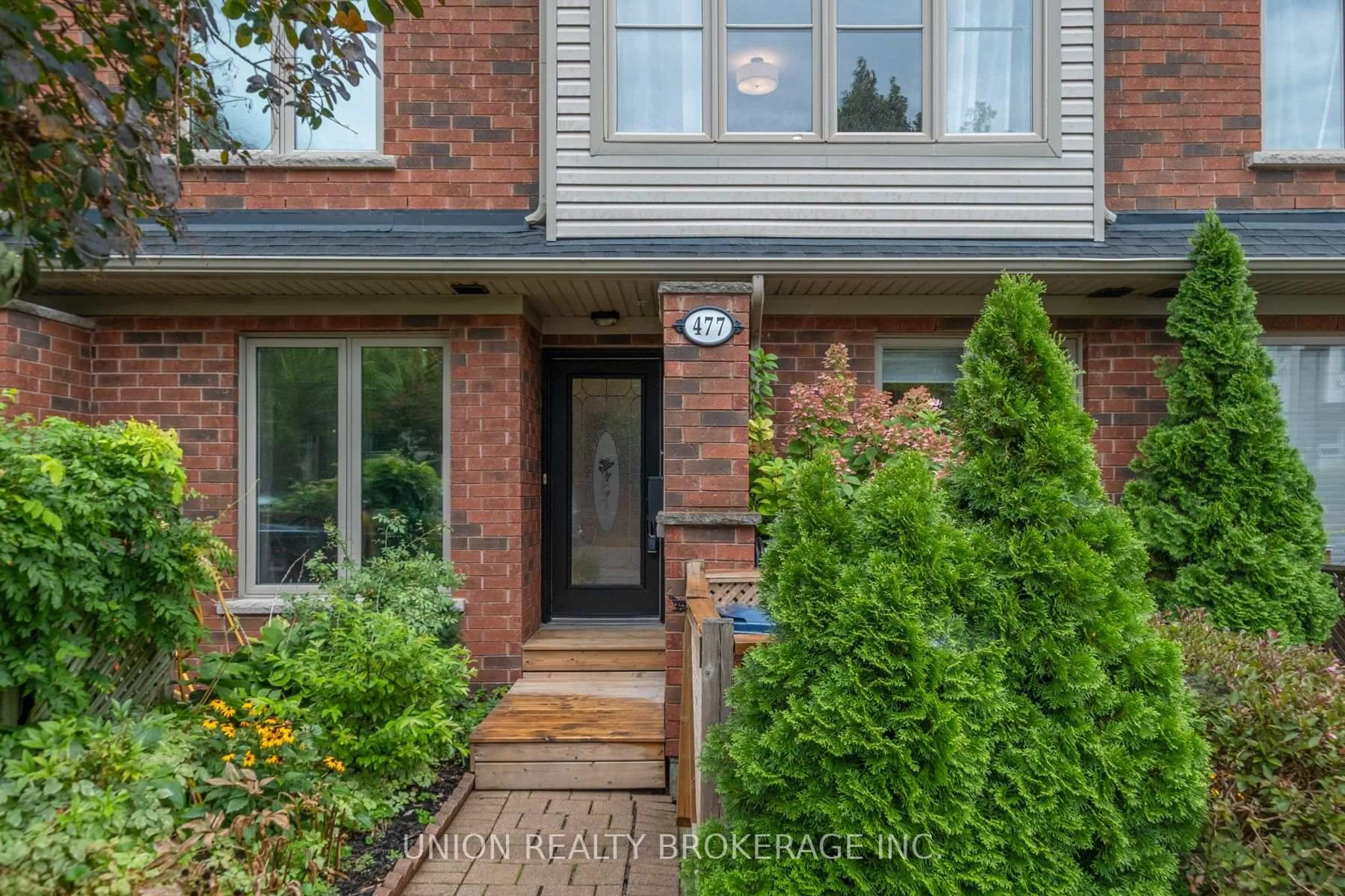 Home with brick exterior material, street for 477 Rhodes Ave, Toronto Ontario M4L 3A6