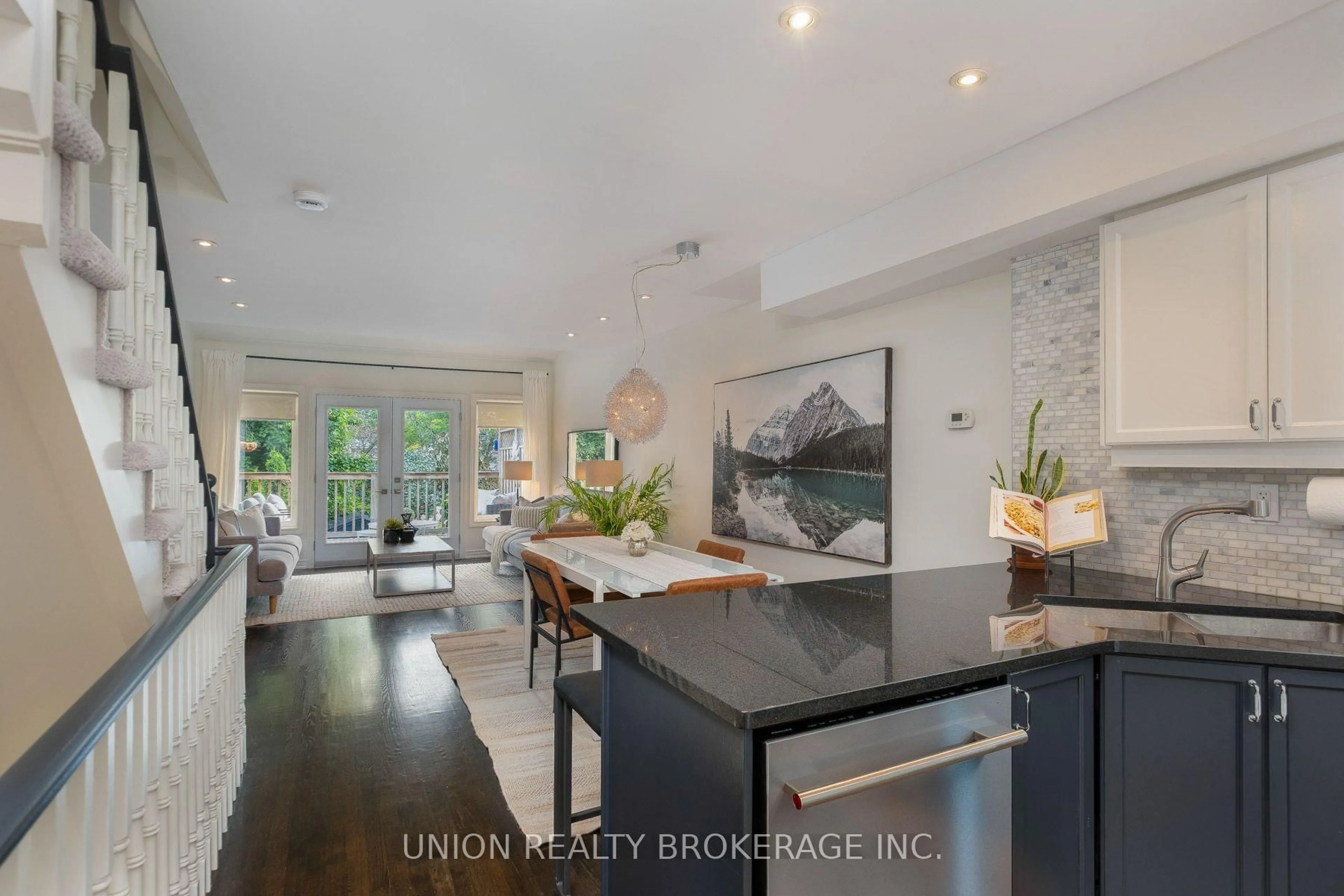 Open concept kitchen, unknown for 477 Rhodes Ave, Toronto Ontario M4L 3A6