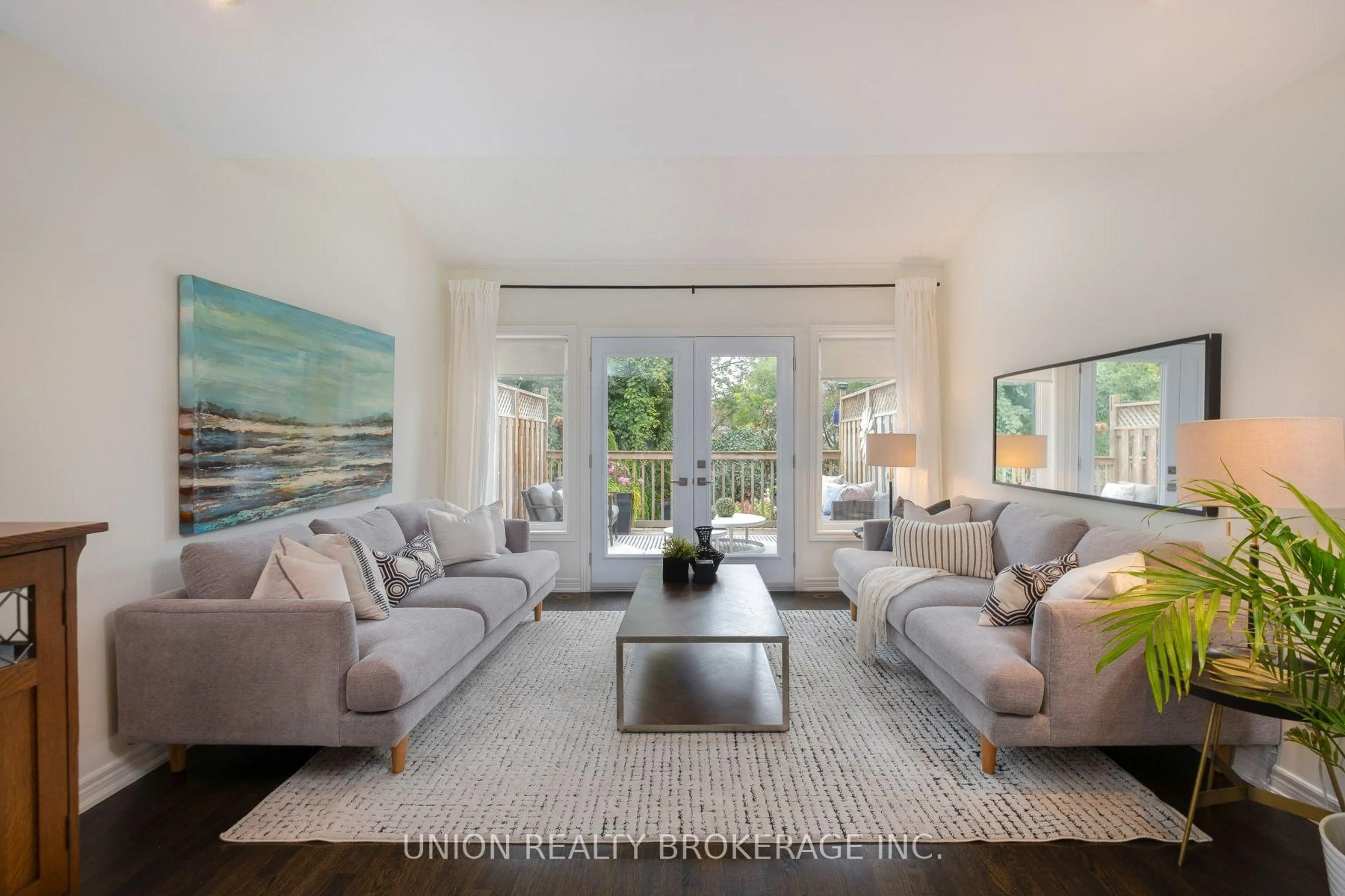 Living room with furniture, unknown for 477 Rhodes Ave, Toronto Ontario M4L 3A6