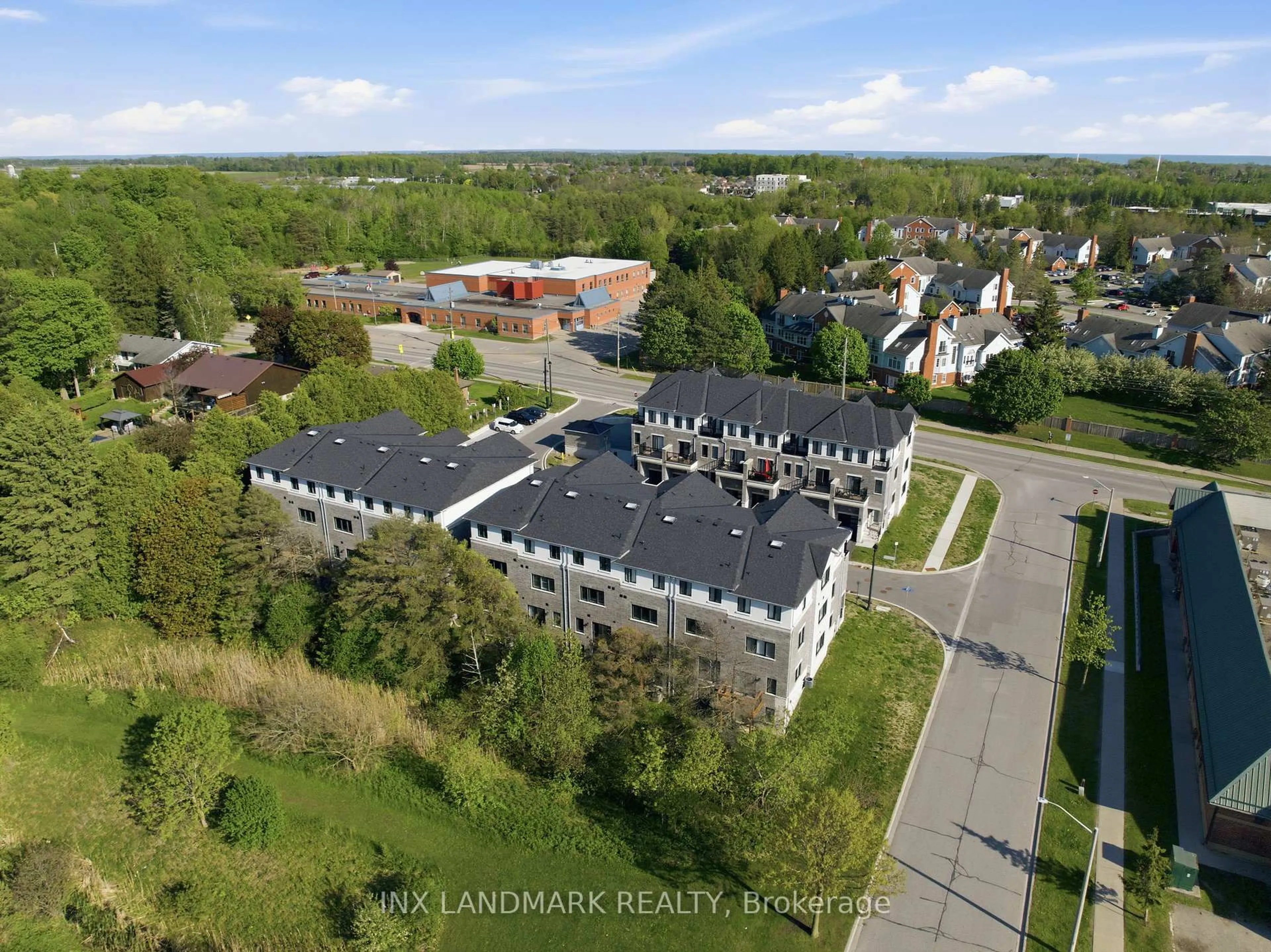 A pic from outside/outdoor area/front of a property/back of a property/a pic from drone, building for 30 Gerry Henry Lane, Clarington Ontario L1E 0L8