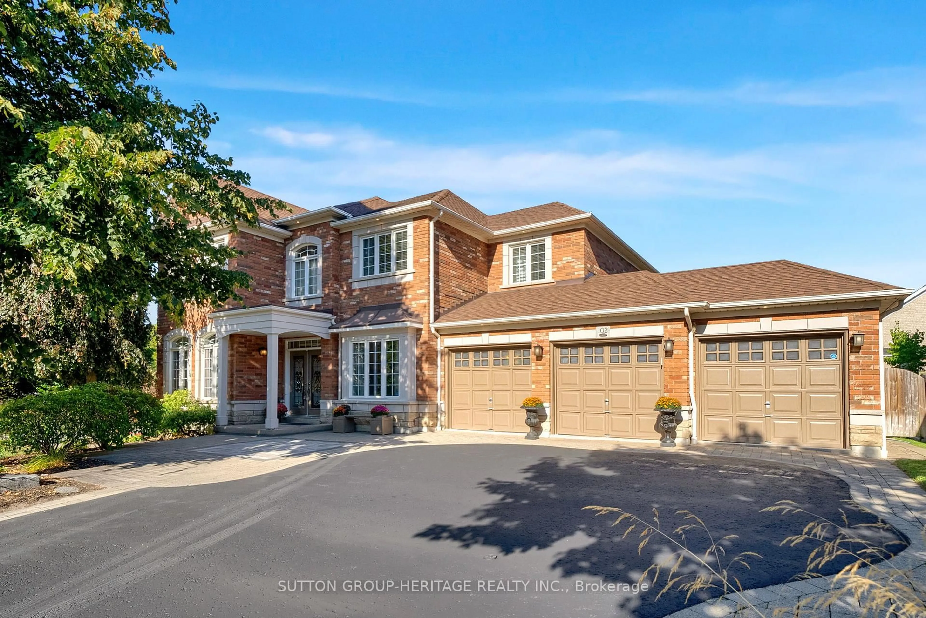 Home with brick exterior material, street for 102 Kennett Dr, Whitby Ontario L1P 1L5