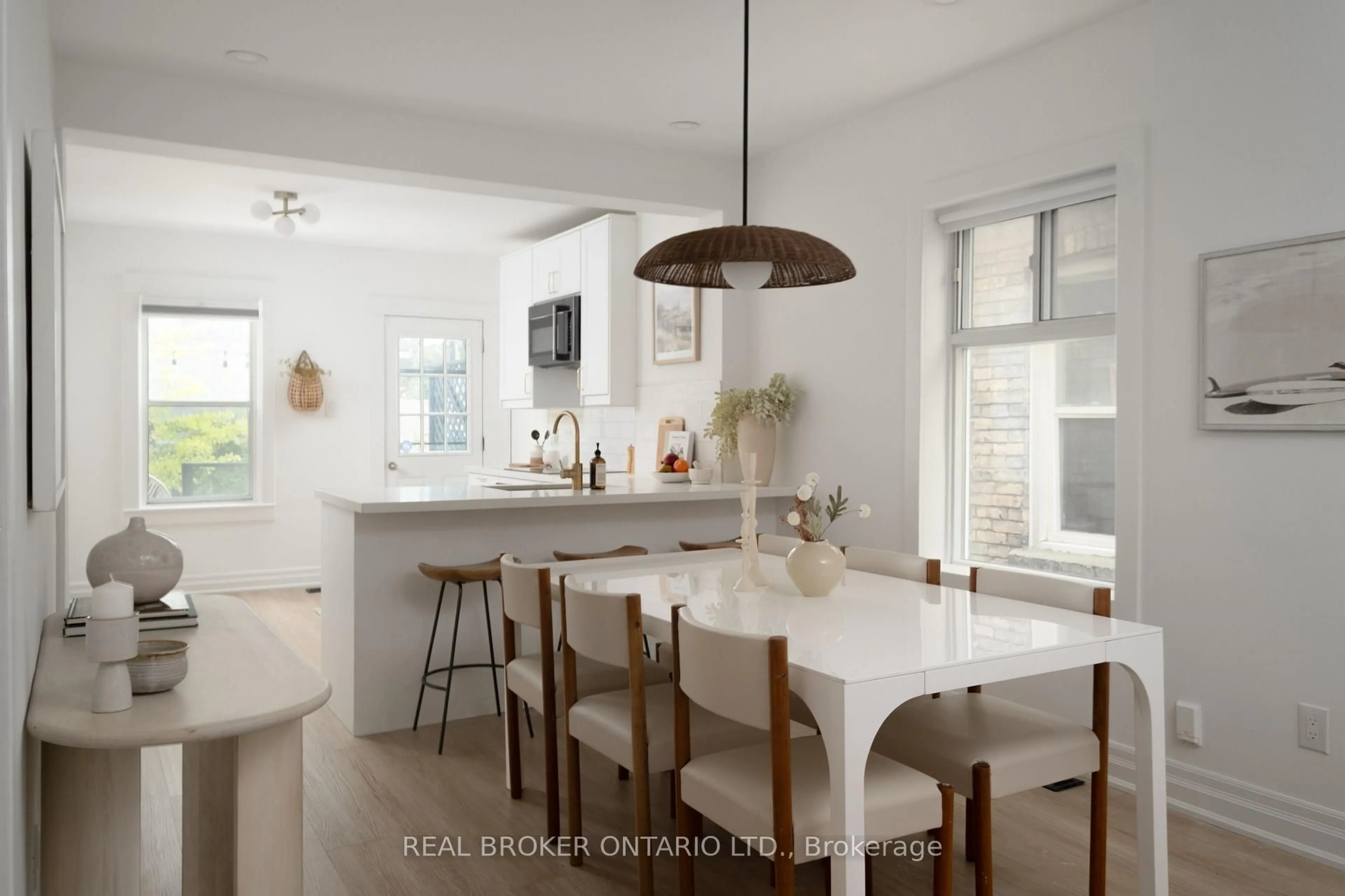 Open concept kitchen, unknown for 22 Stephenson Ave, Toronto Ontario M4C 1G1