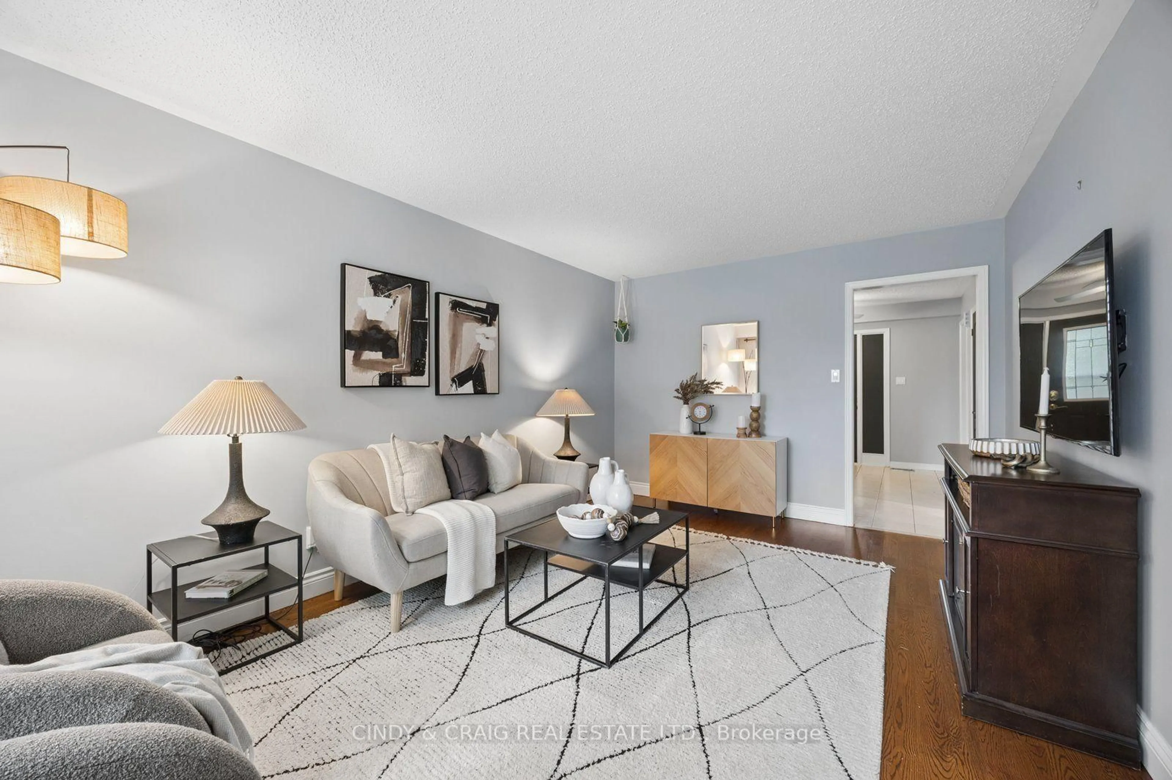 Living room with furniture, unknown for 69 Kintyre St, Clarington Ontario L1E 2Y6