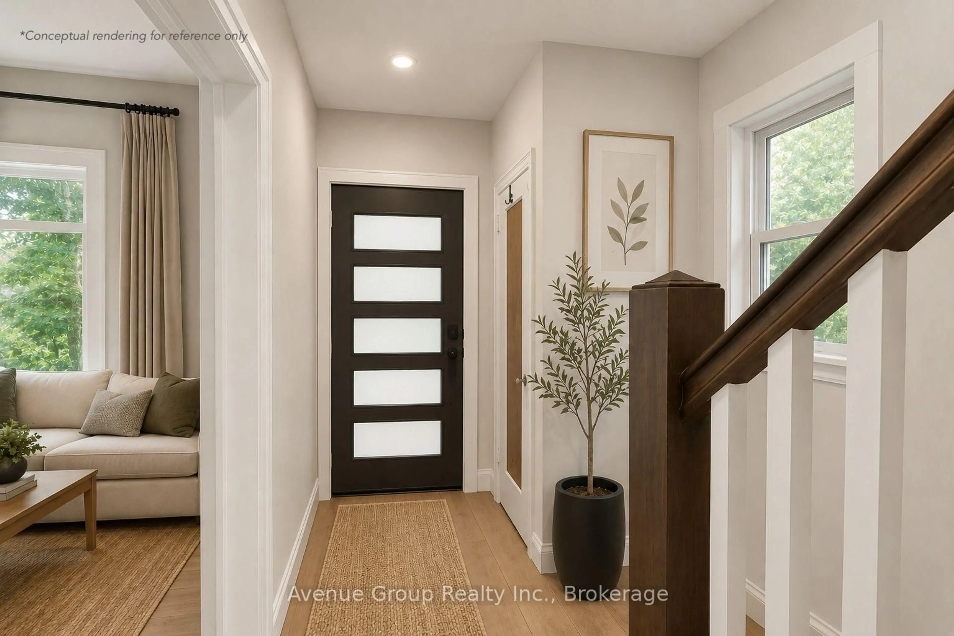 Indoor entryway for 1 Warland Ave, Toronto Ontario M4J 3E8