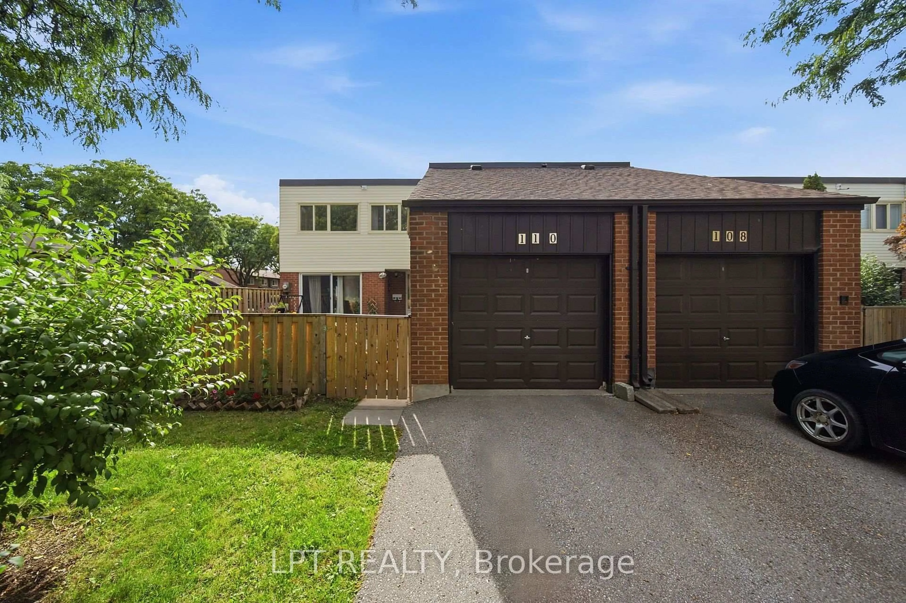 A pic from outside/outdoor area/front of a property/back of a property/a pic from drone, street for 155 Glovers Rd #110, Oshawa Ontario L1G 7A4