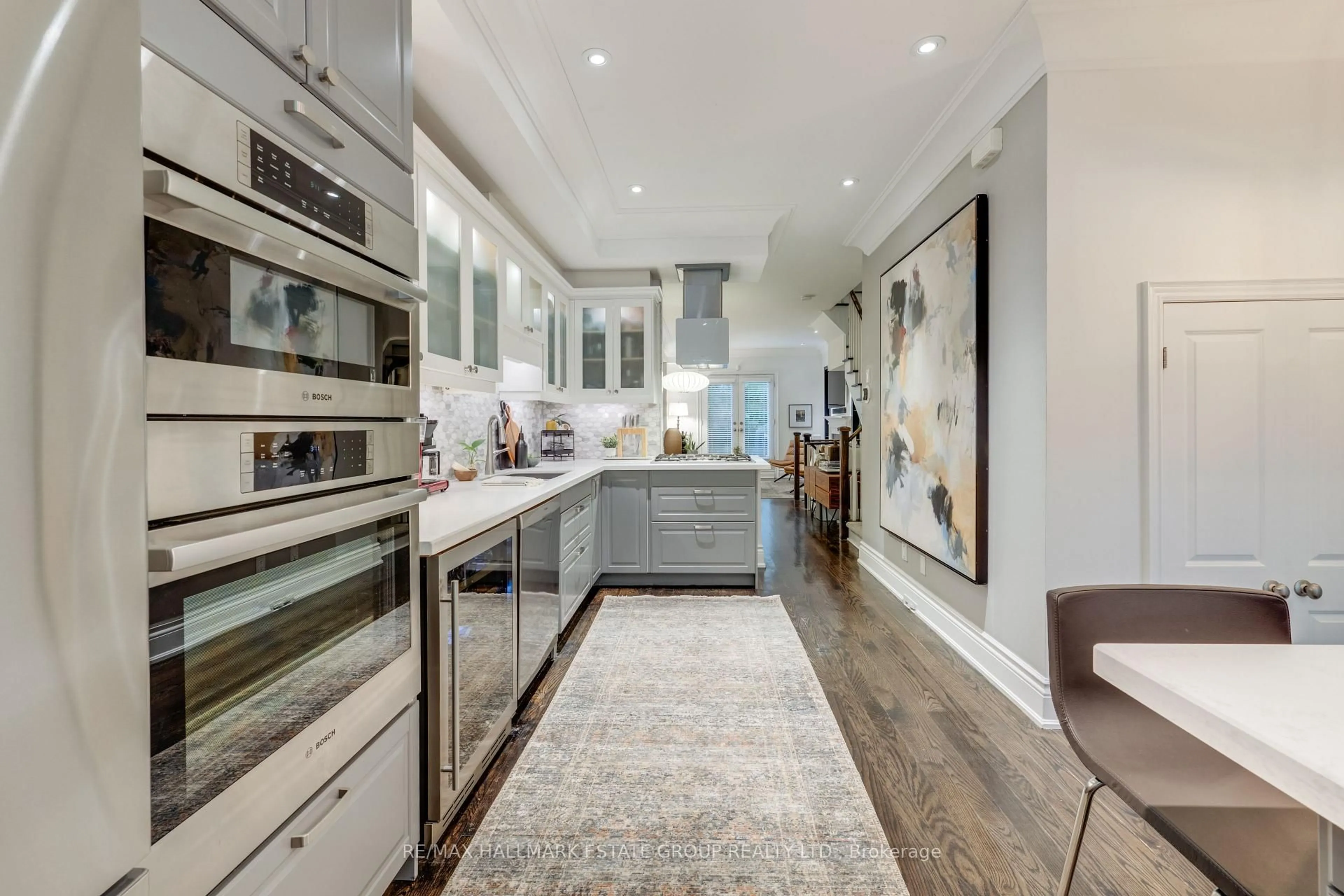 Contemporary kitchen, unknown for 6B Scarborough Rd, Toronto Ontario M4E 3M5