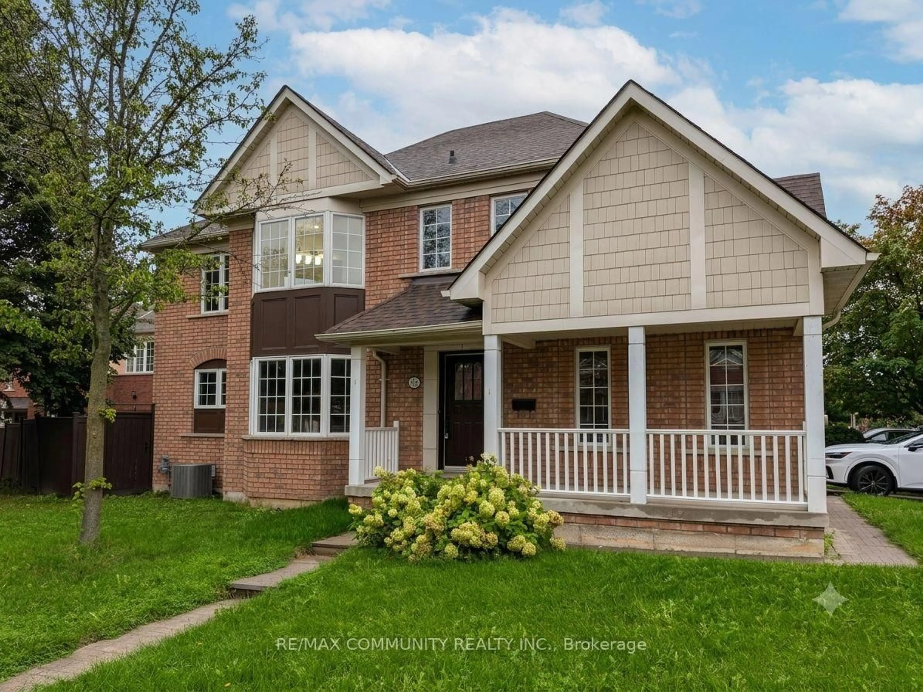 Home with brick exterior material, street for 104 Mcsweeney Cres, Ajax Ontario L1T 4G3