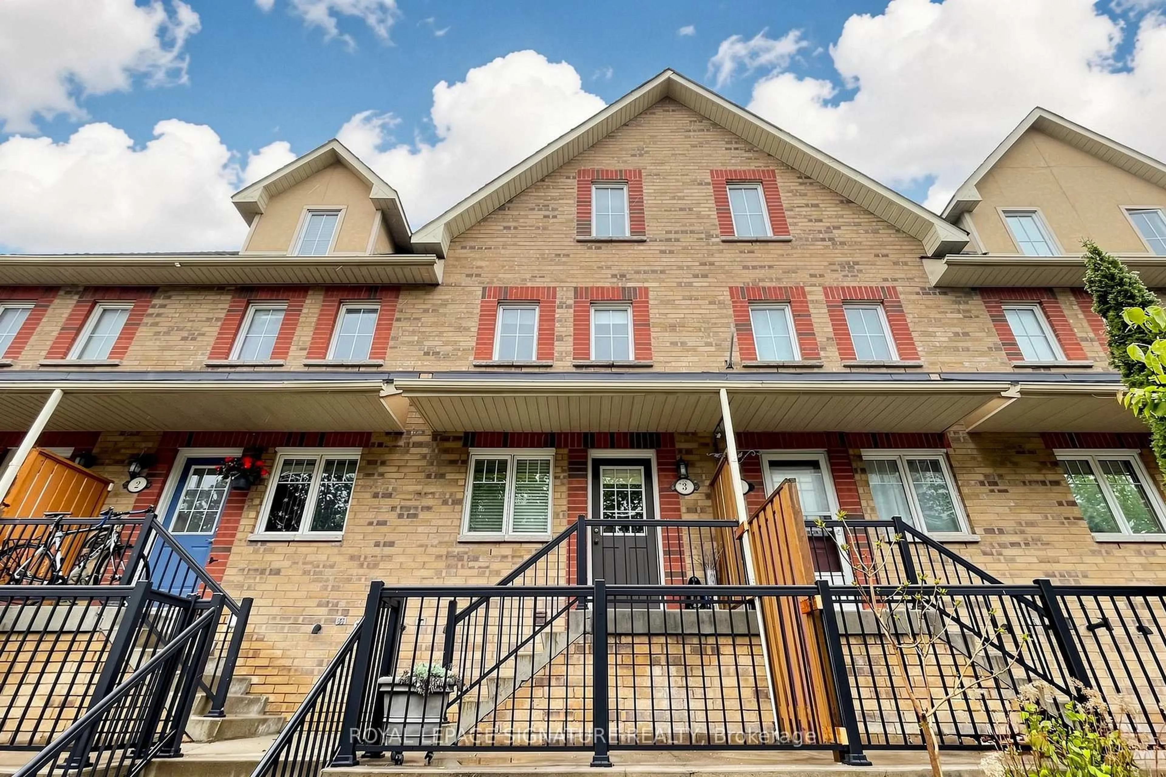 Home with brick exterior material, street for 1775 Valley Farm Rd #3, Pickering Ontario L1V 7J9