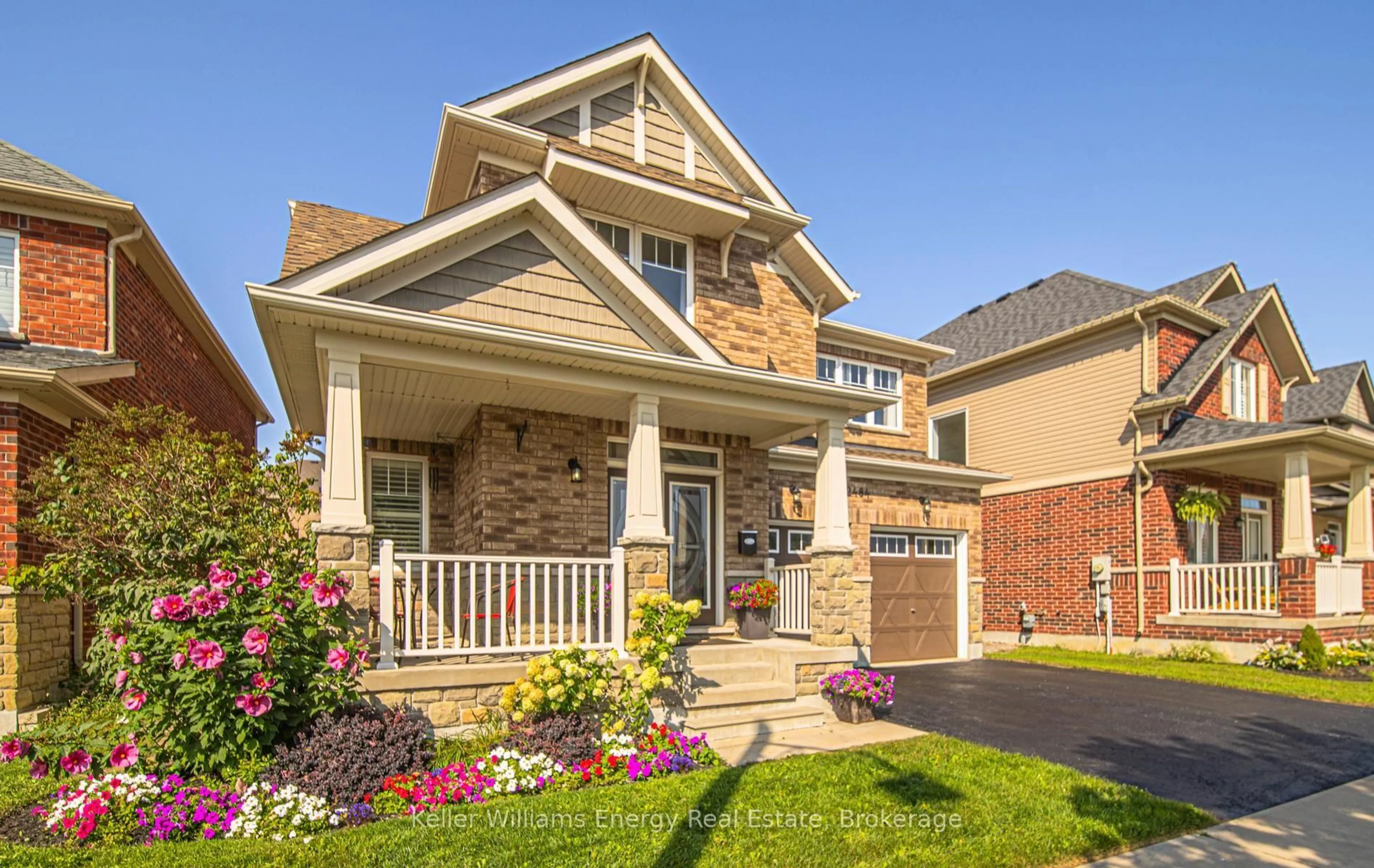 Home with brick exterior material, street for 2484 Bridle Rd, Oshawa Ontario L1L 0J9