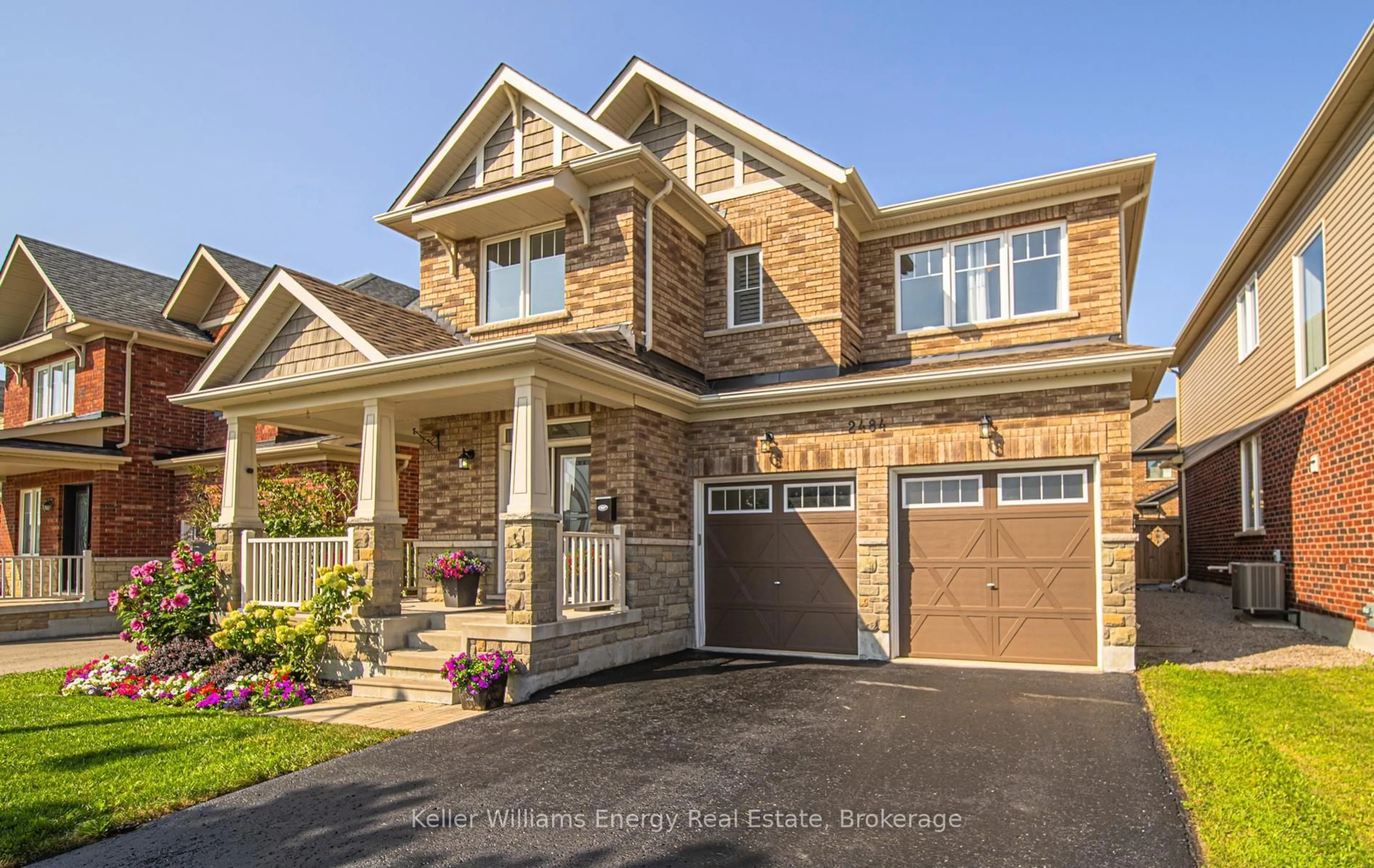 Home with brick exterior material, street for 2484 Bridle Rd, Oshawa Ontario L1L 0J9