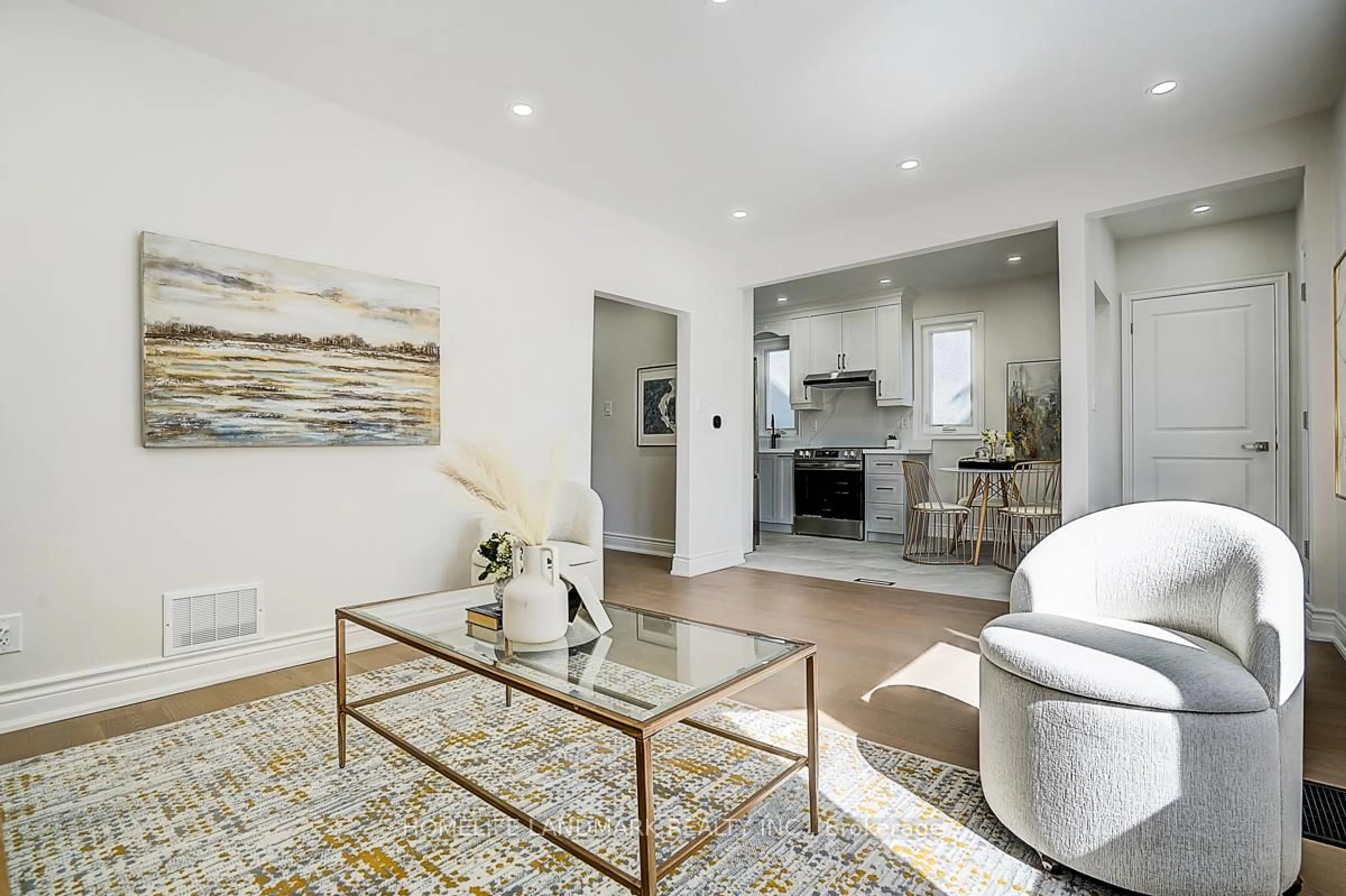 Living room with furniture, unknown for 572 Pharmacy Ave, Toronto Ontario M1L 3G9