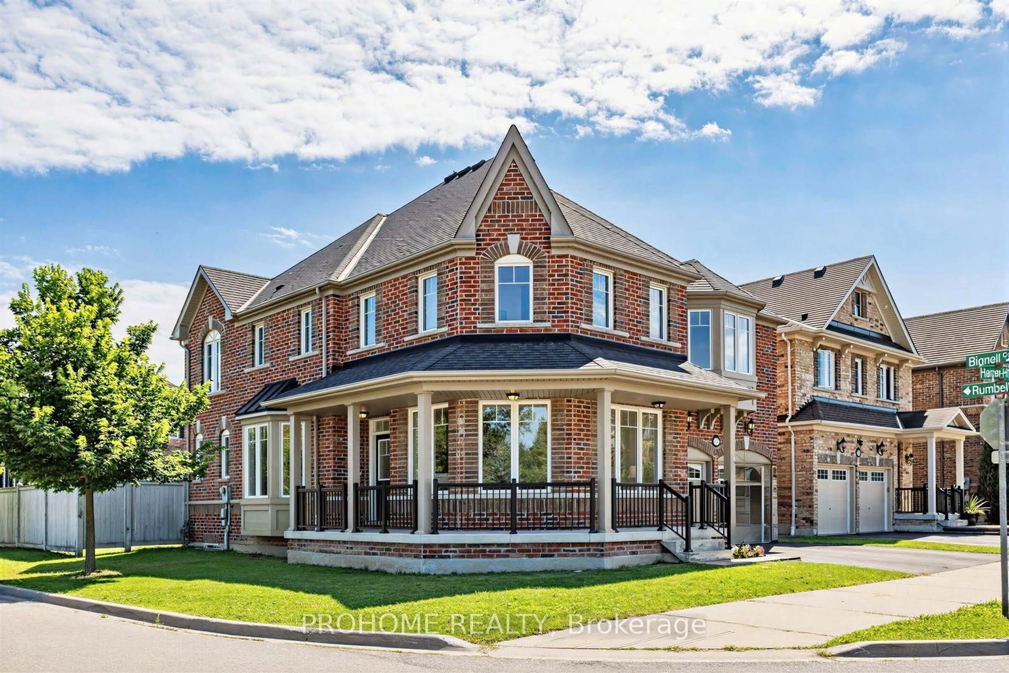 Home with brick exterior material, building for 47 Harper Hill Dr, Ajax Ontario L1Z 0P8