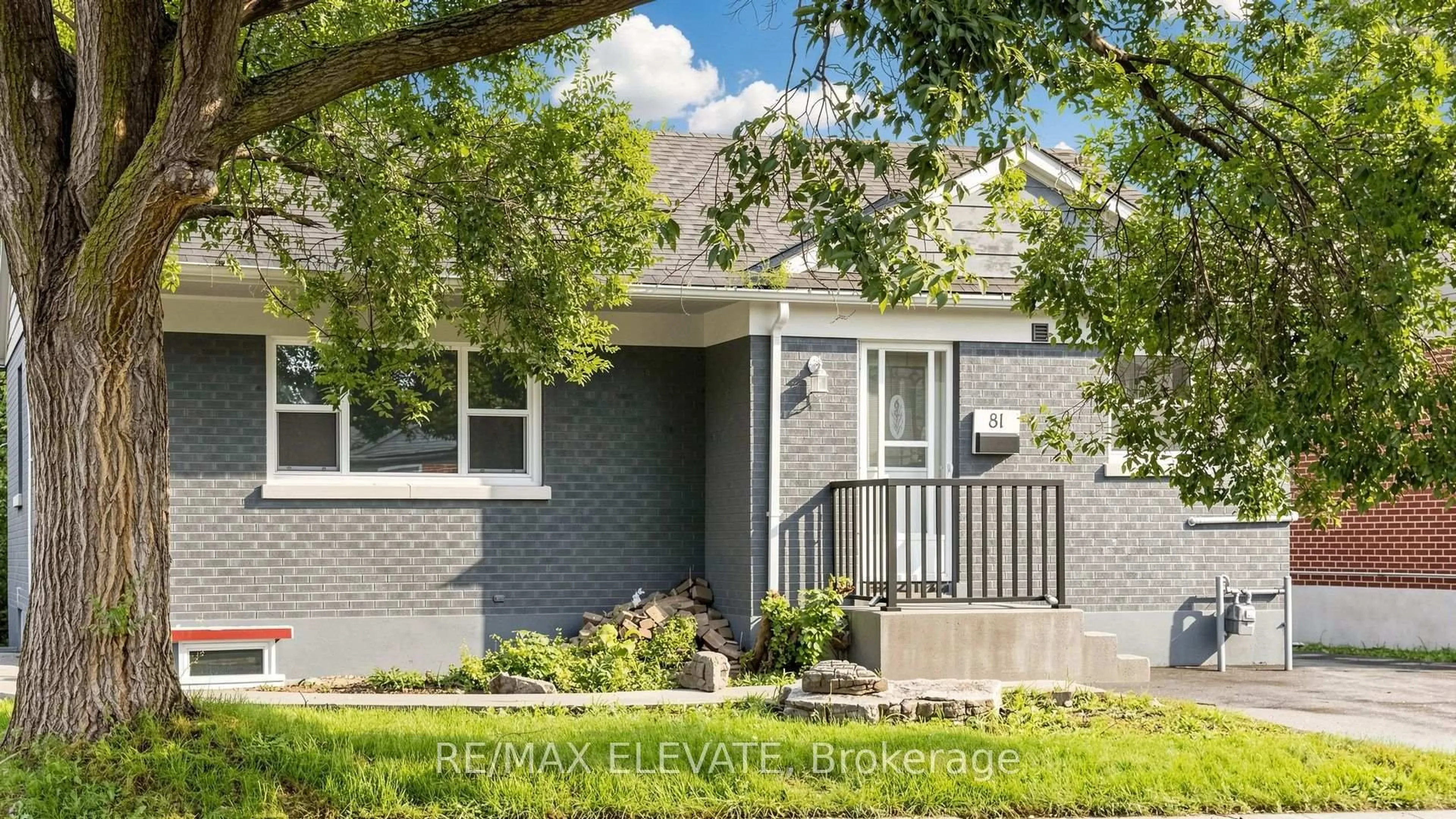 Home with brick exterior material, street for 81 Admiral Rd, Ajax Ontario L1S 2N8