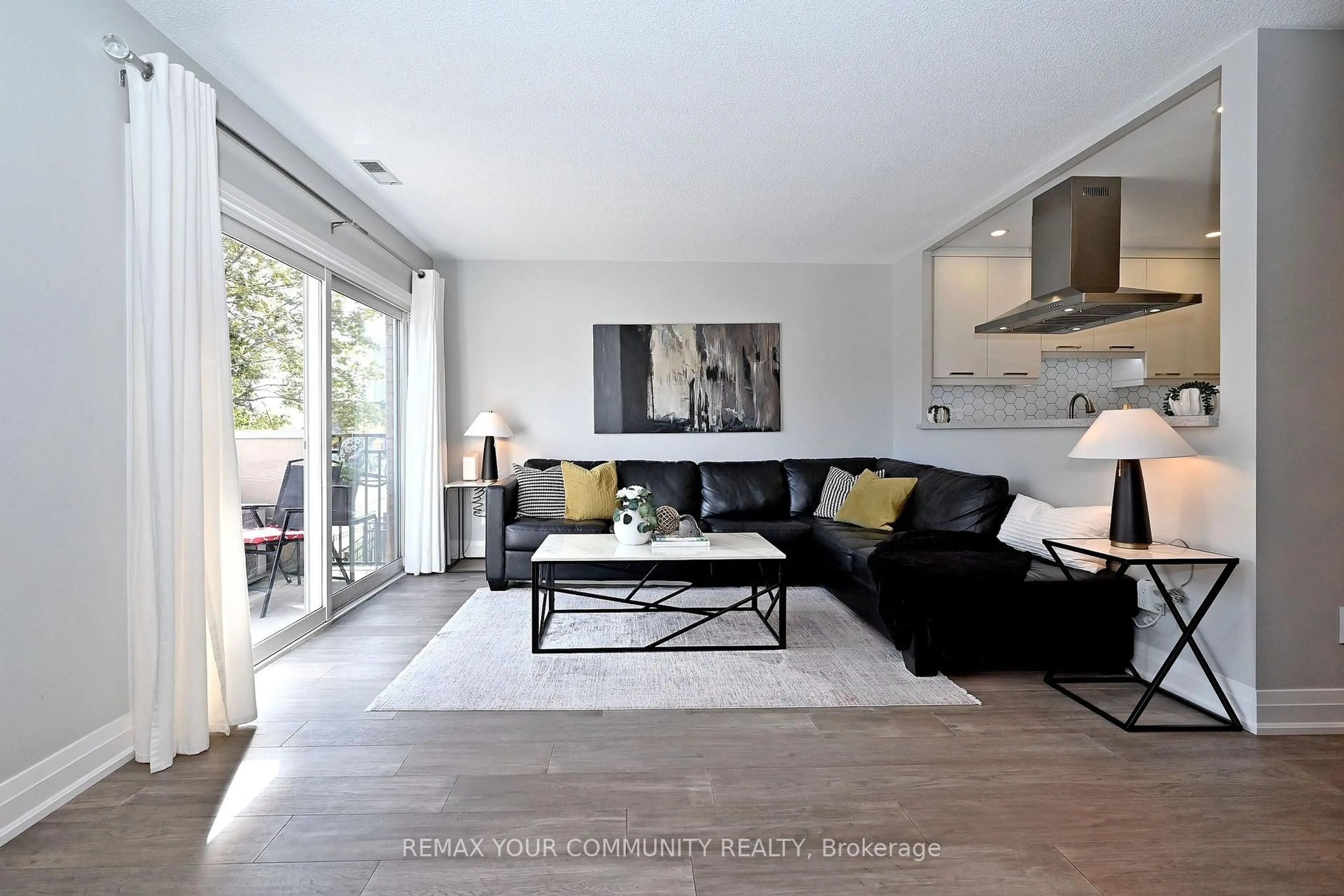 Living room with furniture, unknown for 1400 The Esplanade Rd #805, Pickering Ontario L1V 6V2