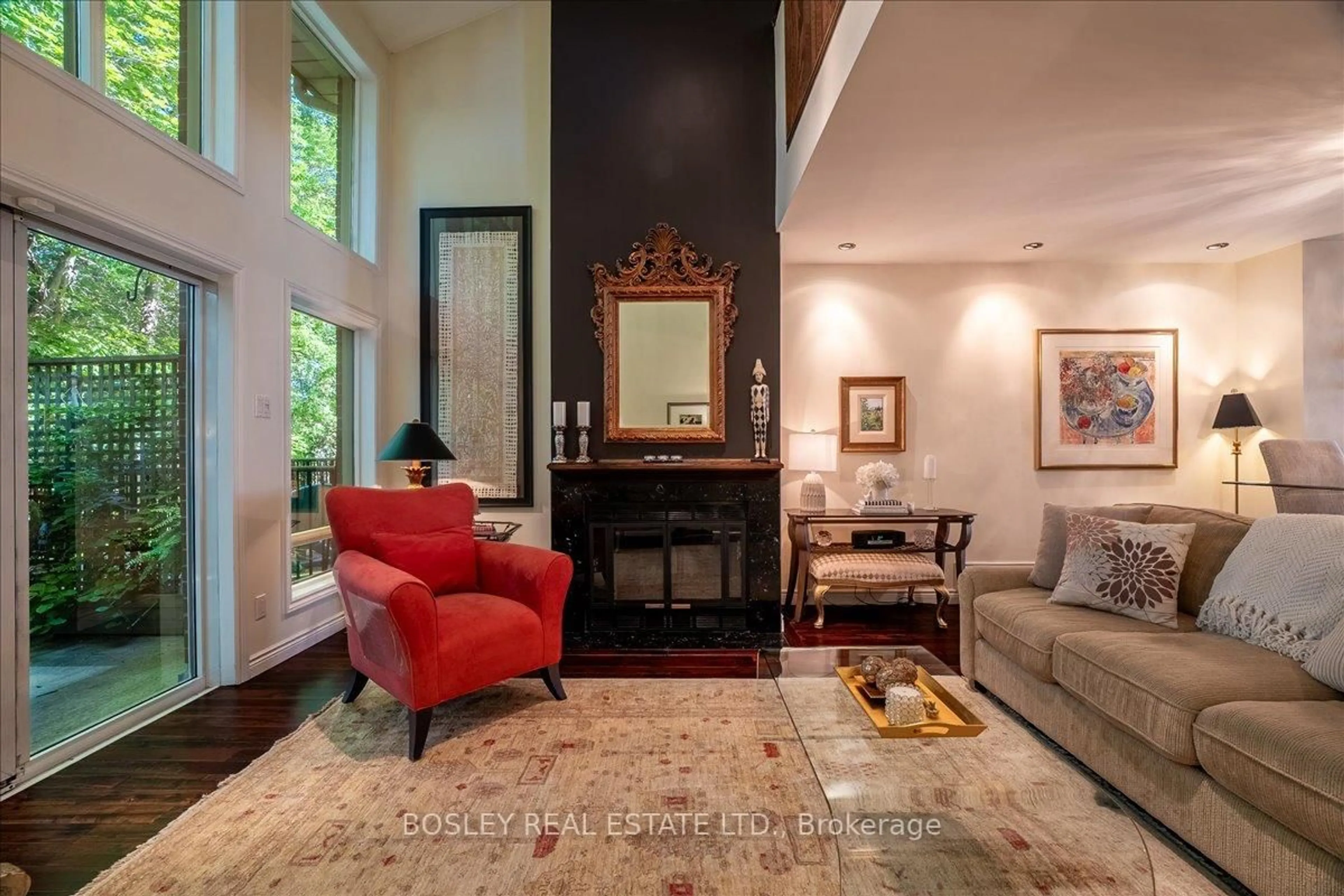 Living room with furniture, unknown for 18 Doncrest Rd #11, Toronto Ontario M4K 1R8