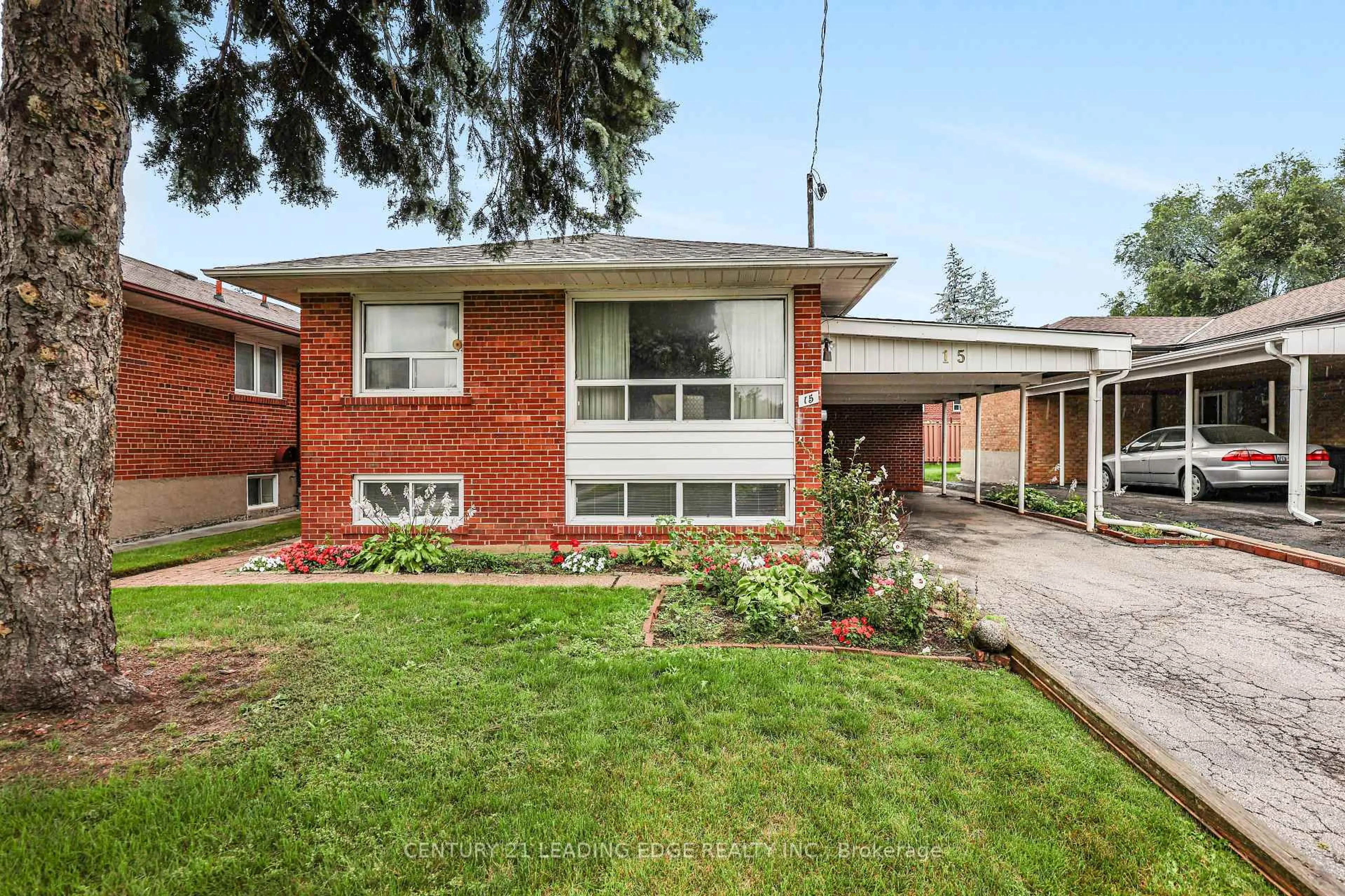 Home with brick exterior material, street for 15 Wetherby Dr, Toronto Ontario M1J 1L5