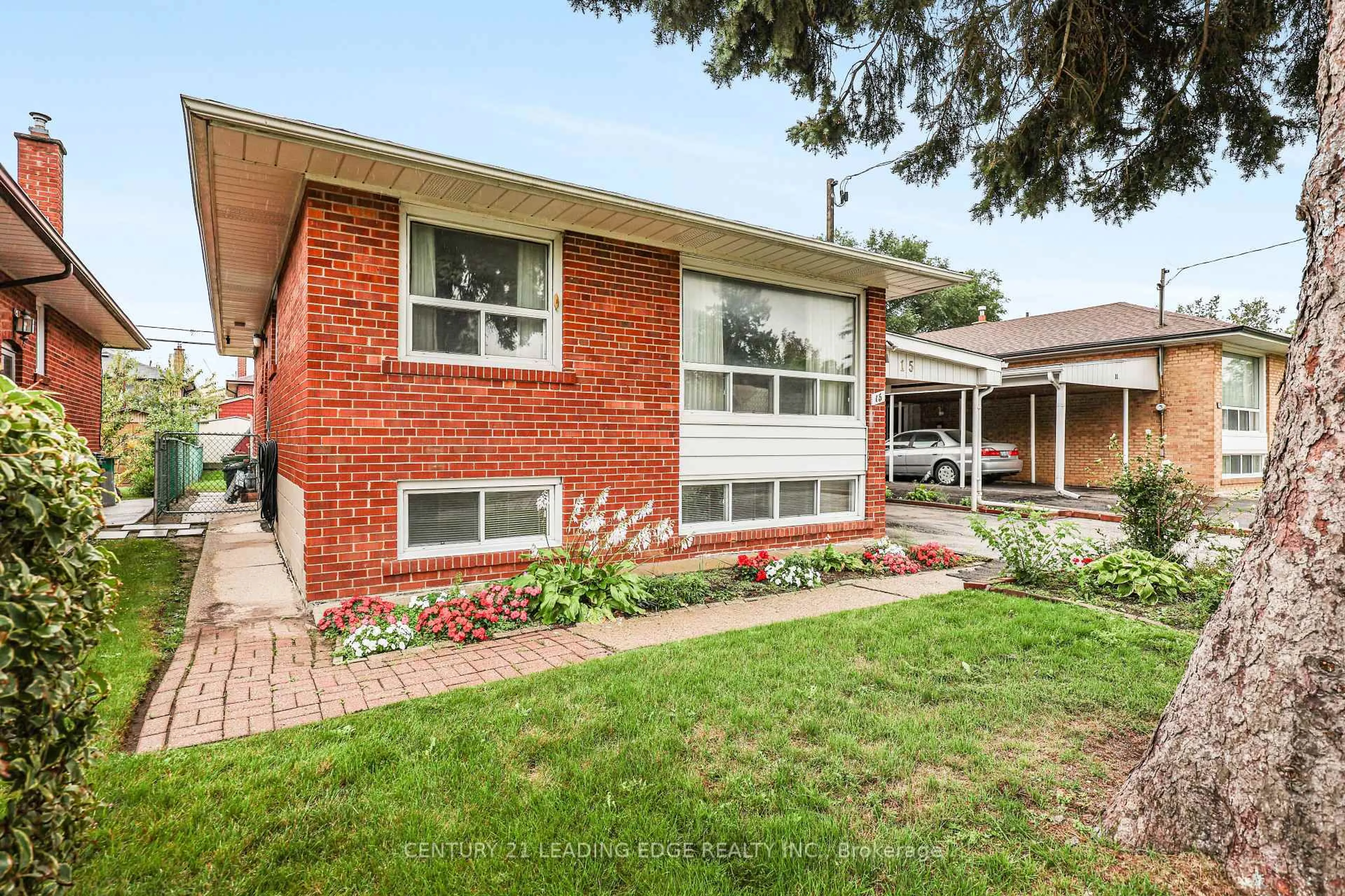 Home with brick exterior material, street for 15 Wetherby Dr, Toronto Ontario M1J 1L5