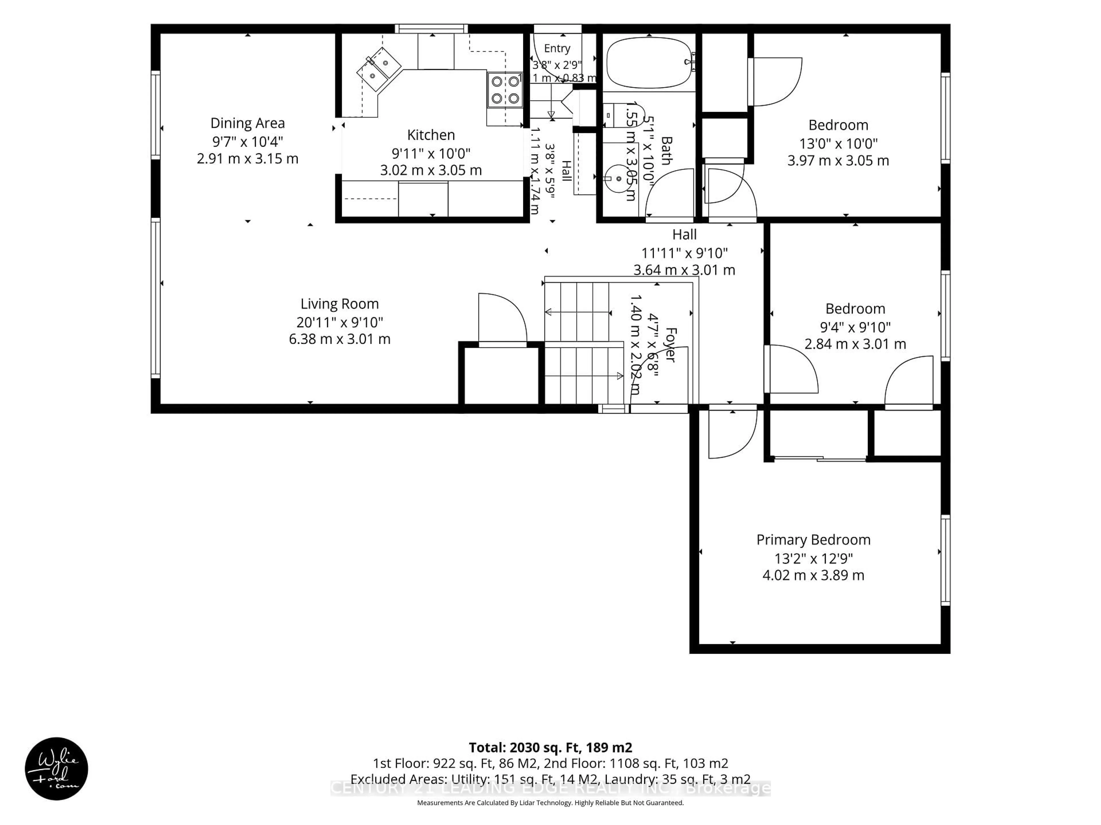 Floor plan for 15 Wetherby Dr, Toronto Ontario M1J 1L5