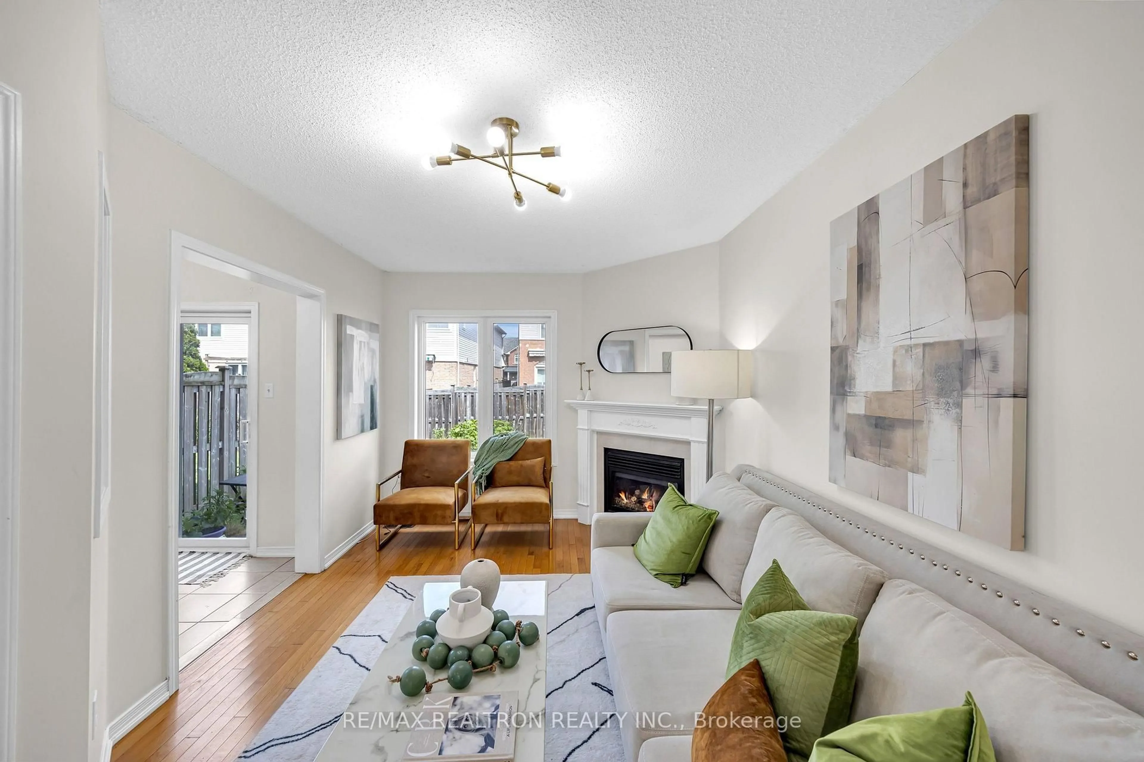 Living room with furniture, unknown for 95 Beer Cres, Ajax Ontario L1S 0B9