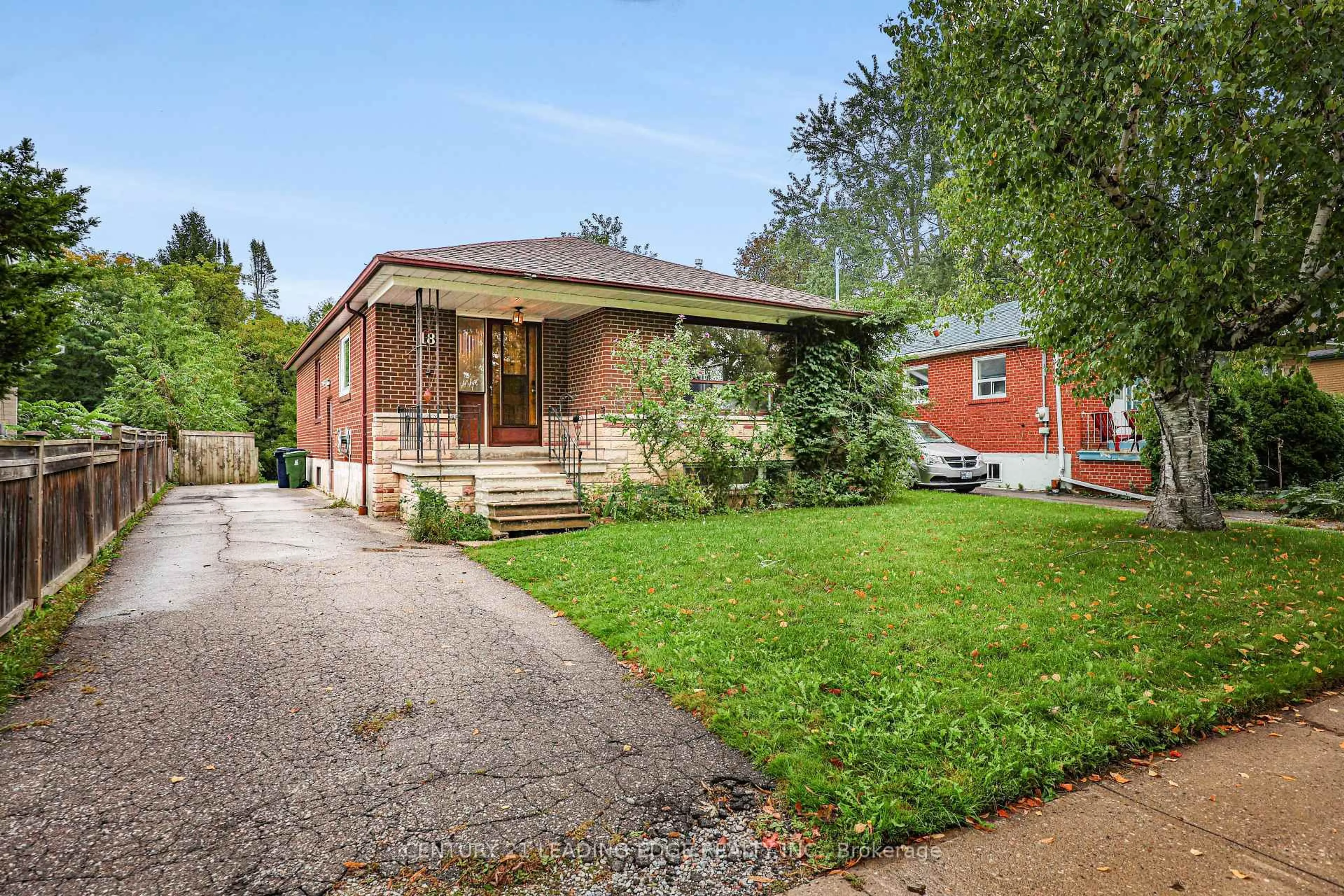Home with brick exterior material, street for 18 Romulus Dr, Toronto Ontario M1K 4C2