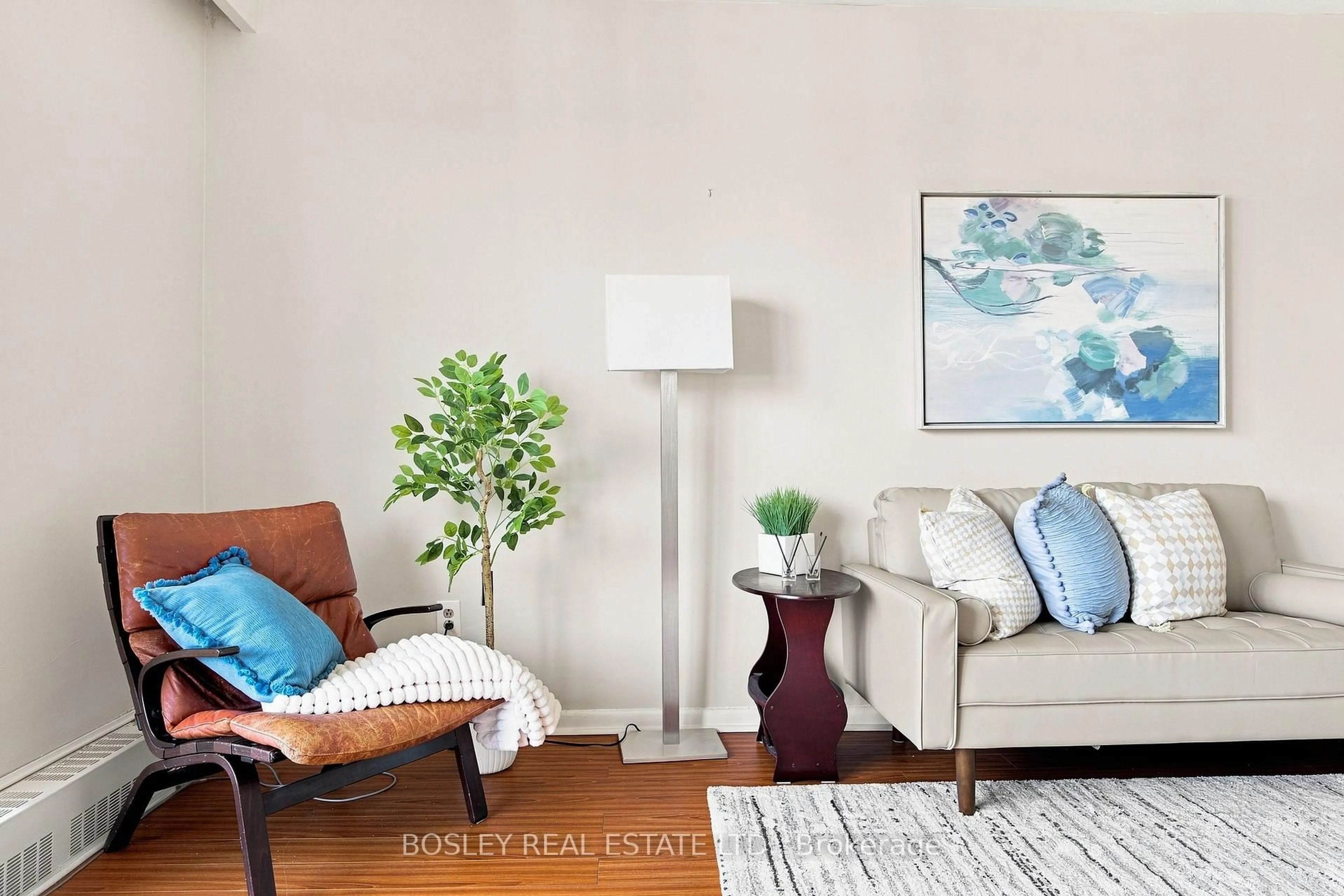 Living room with furniture, unknown for 915 Midland Ave #708, Toronto Ontario M1K 4G1