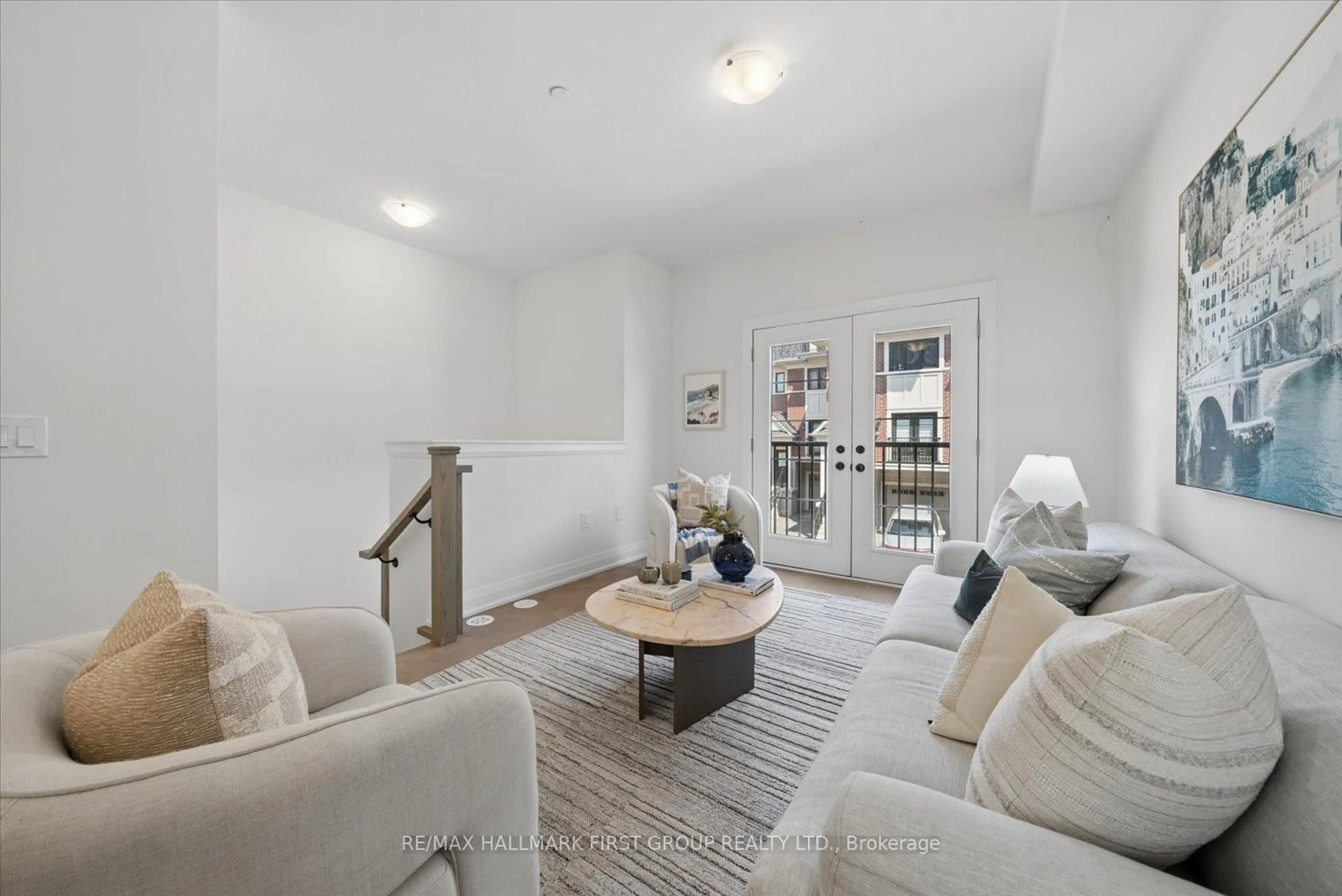 Living room with furniture, unknown for 19 Marret Lane, Clarington Ontario L1B 0X2
