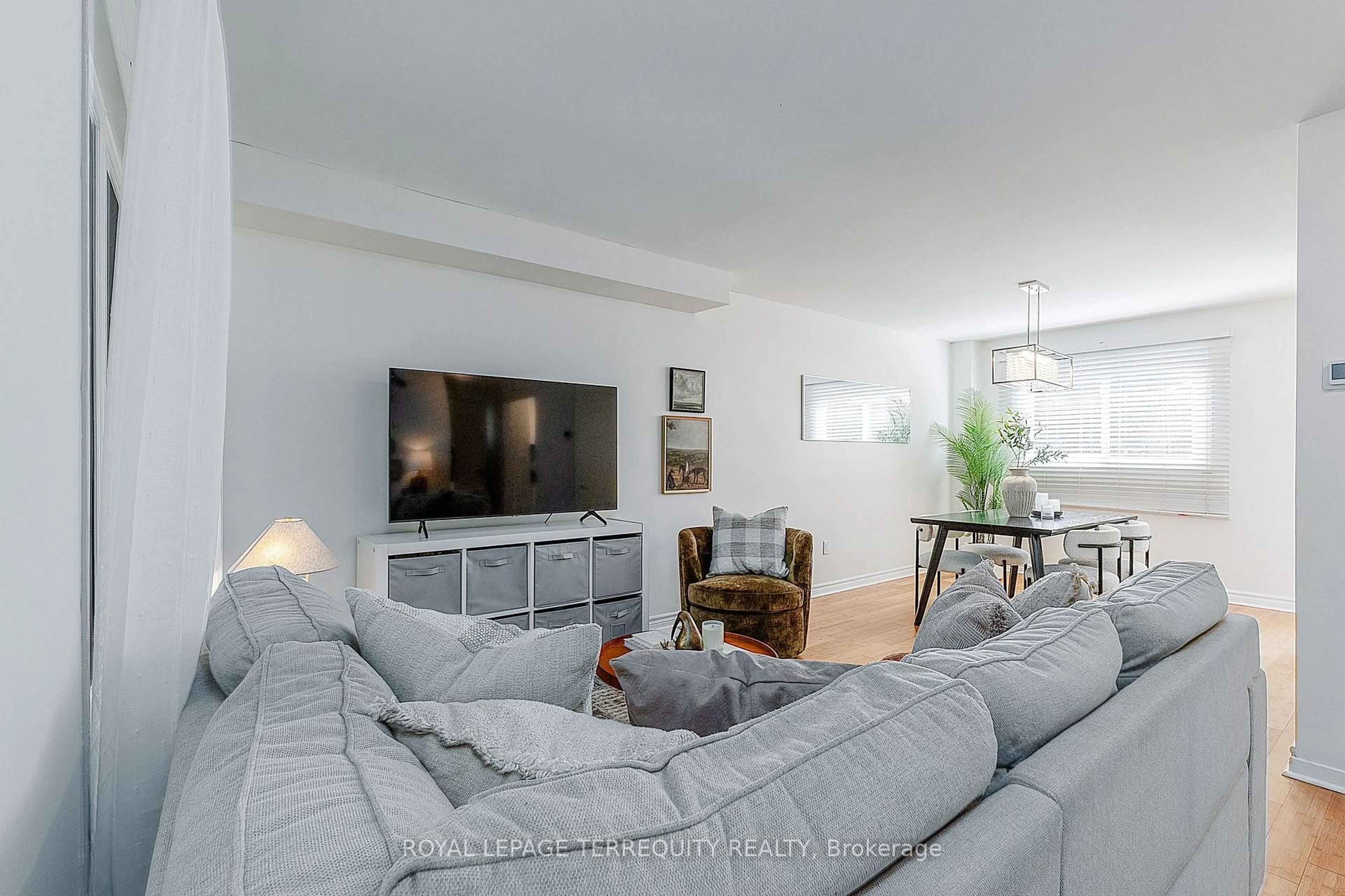 Living room with furniture, unknown for 19 Brocklesby Cres, Ajax Ontario L1T 2J6