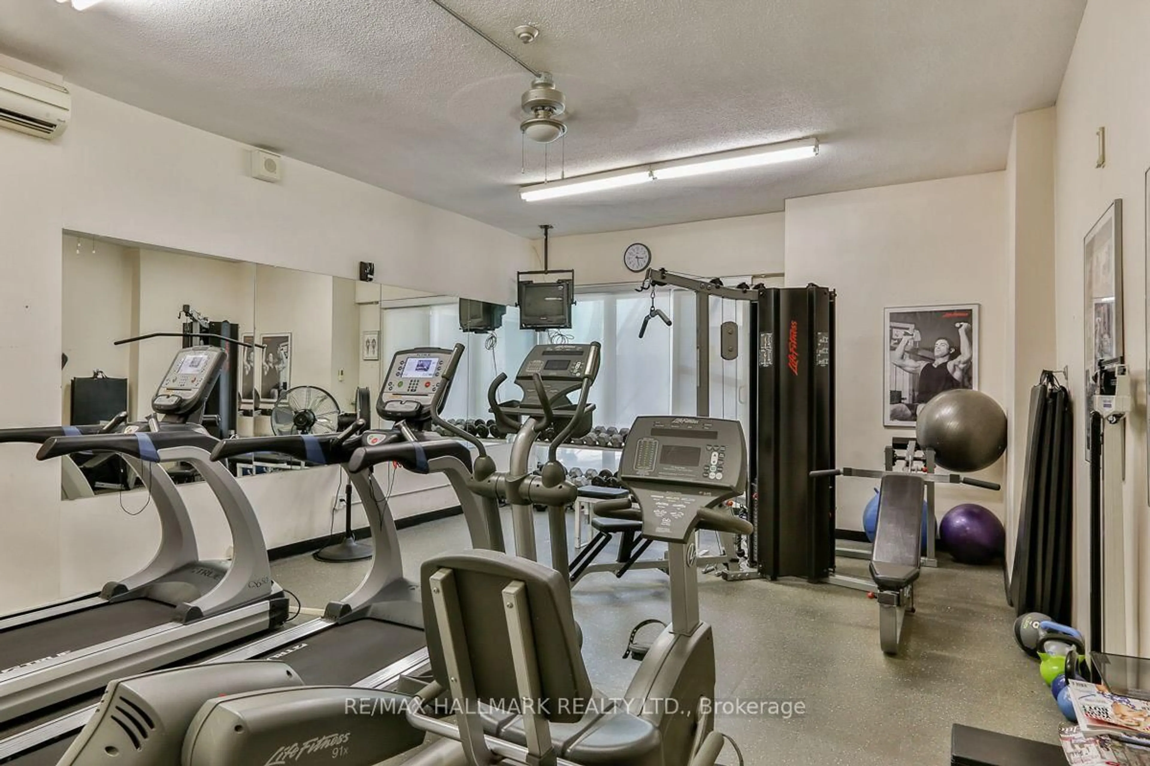 Gym or fitness room for 980 Broadview Ave #1201, Toronto Ontario M4K 3Y1