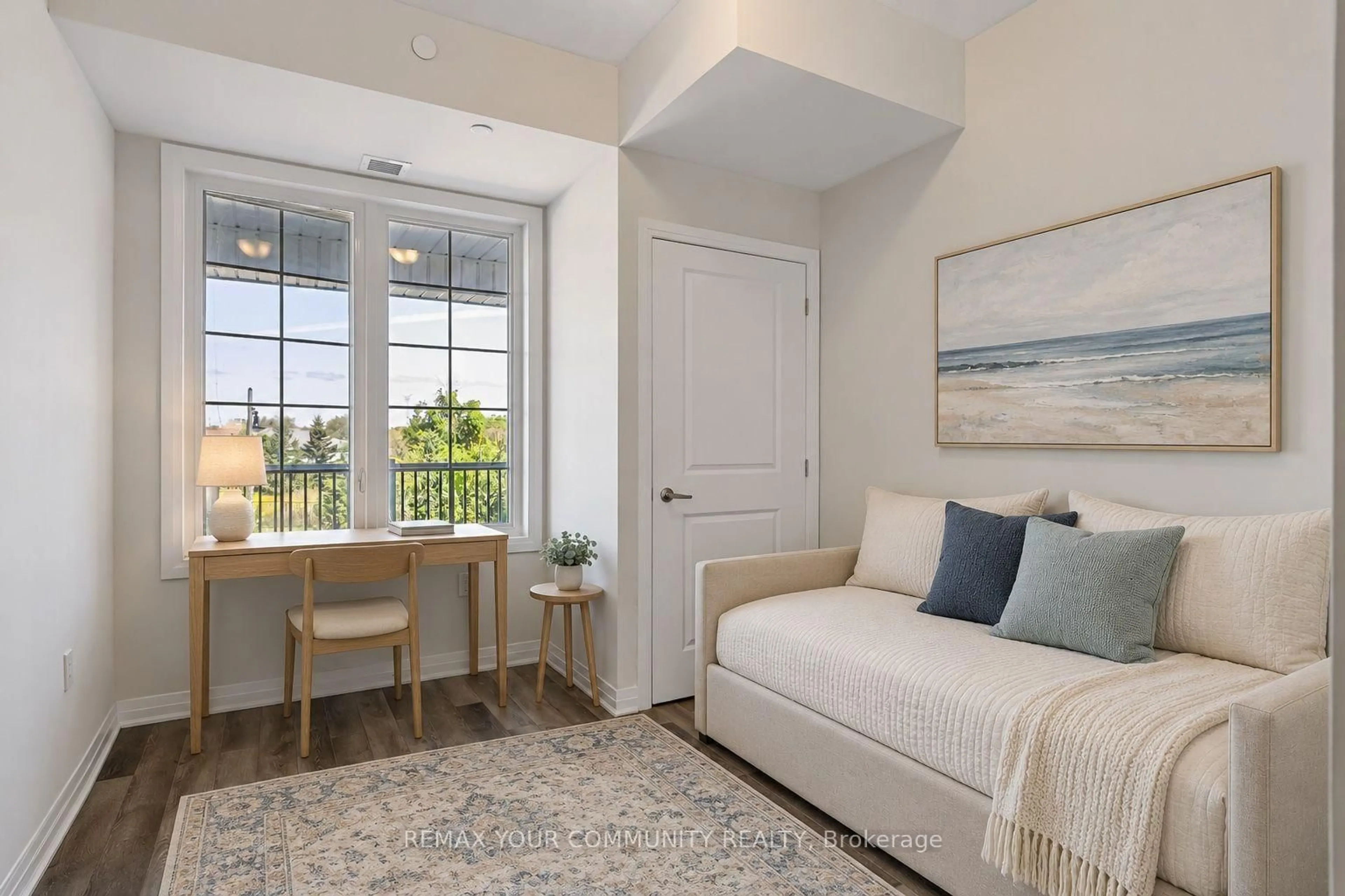 Living room with furniture, unknown for 65 Shipway Ave #202, Clarington Ontario L1B 0W2