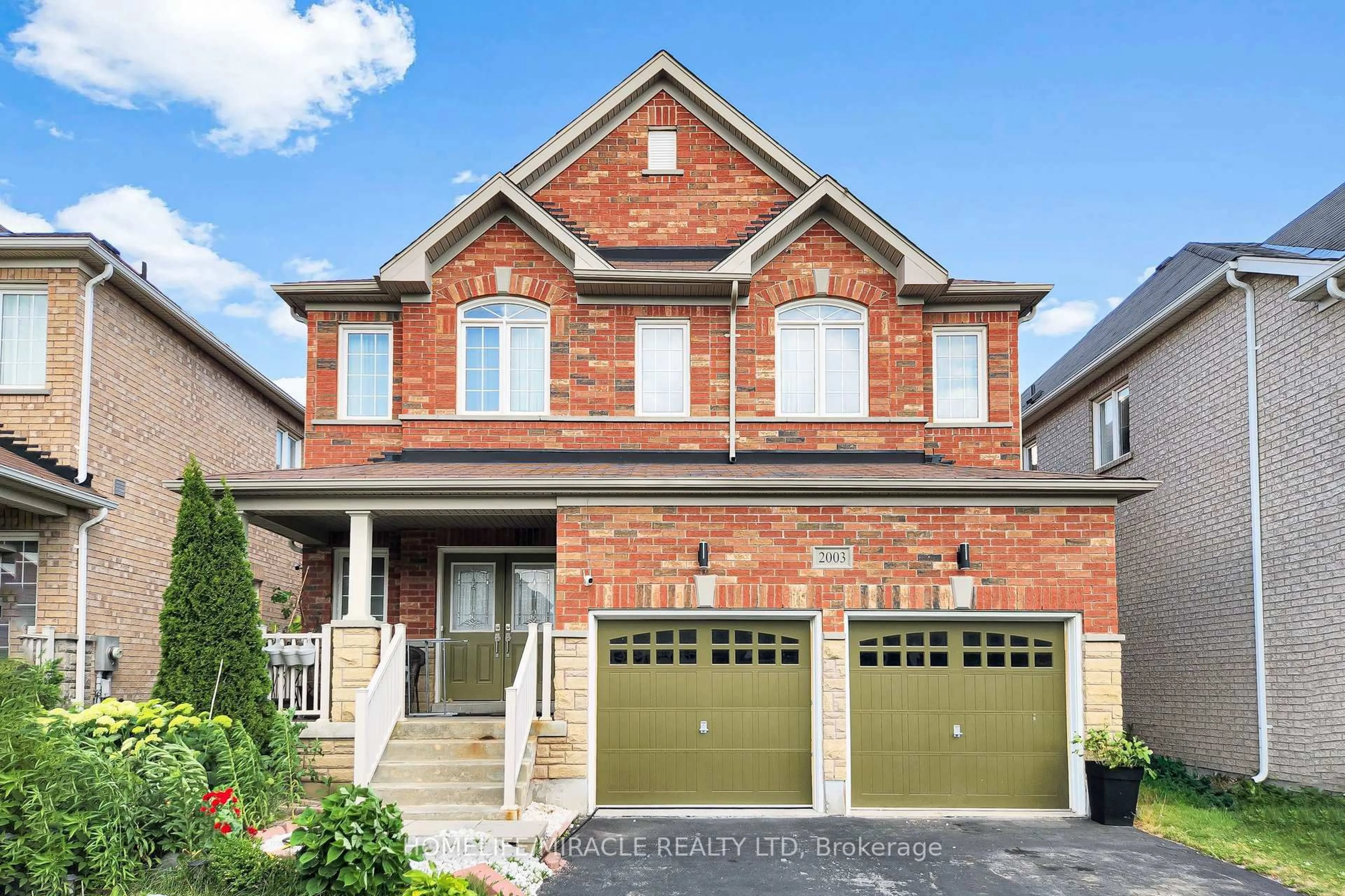 Home with brick exterior material, street for 2003 Queensbury Dr, Oshawa Ontario L1K 0S1