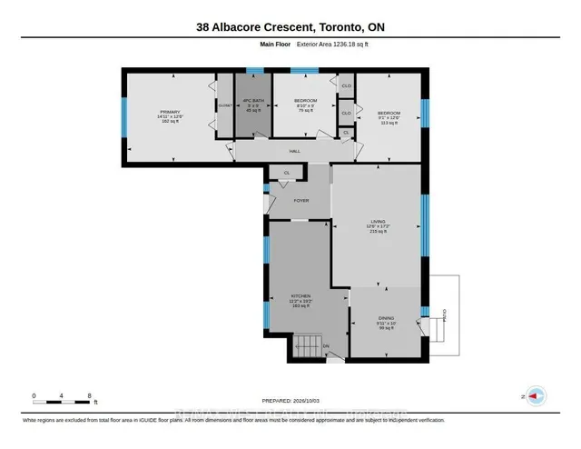 38 Albacore Cres, Toronto 3
