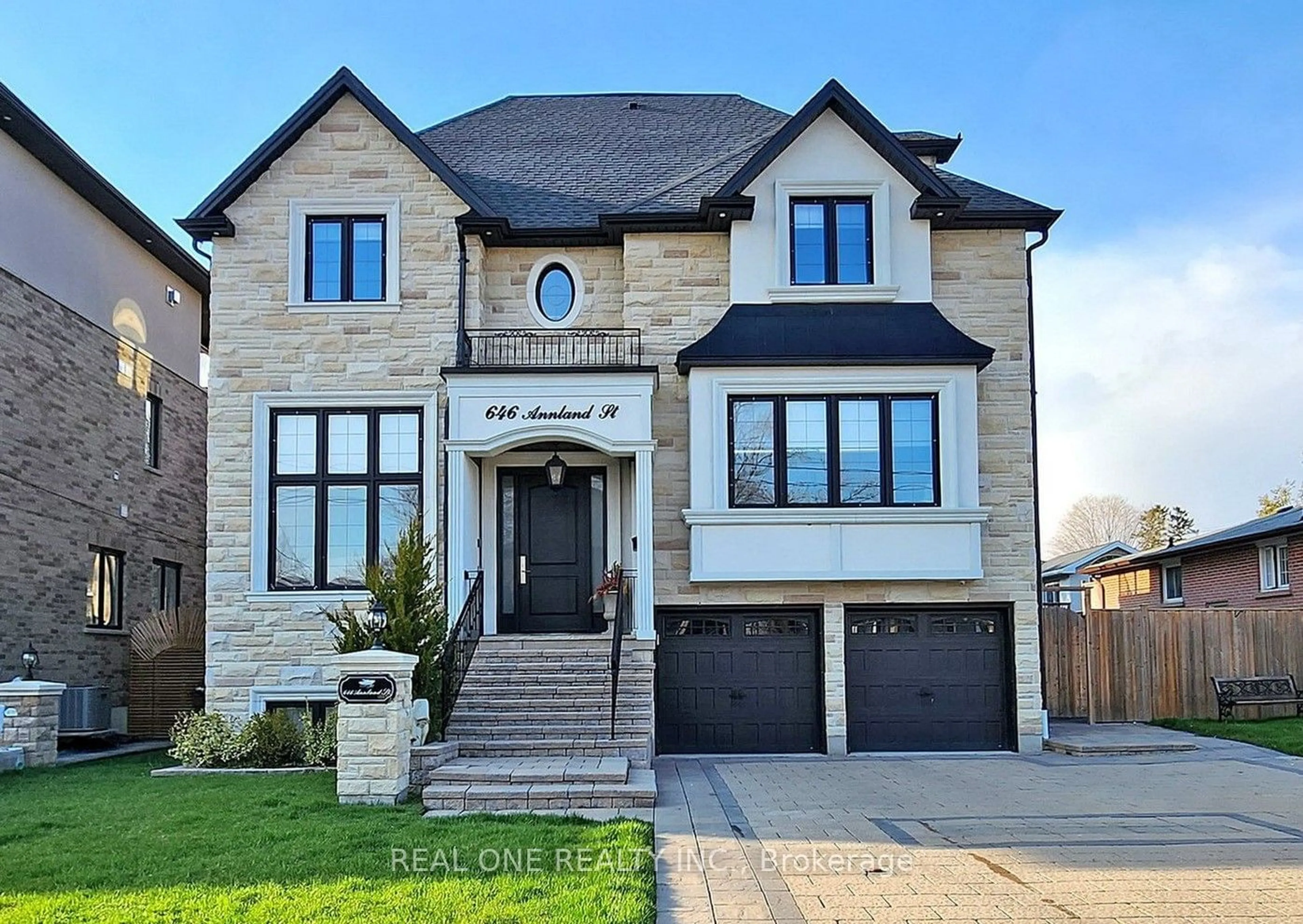 Home with brick exterior material for 646 Annland St, Pickering Ontario L1W 1B1