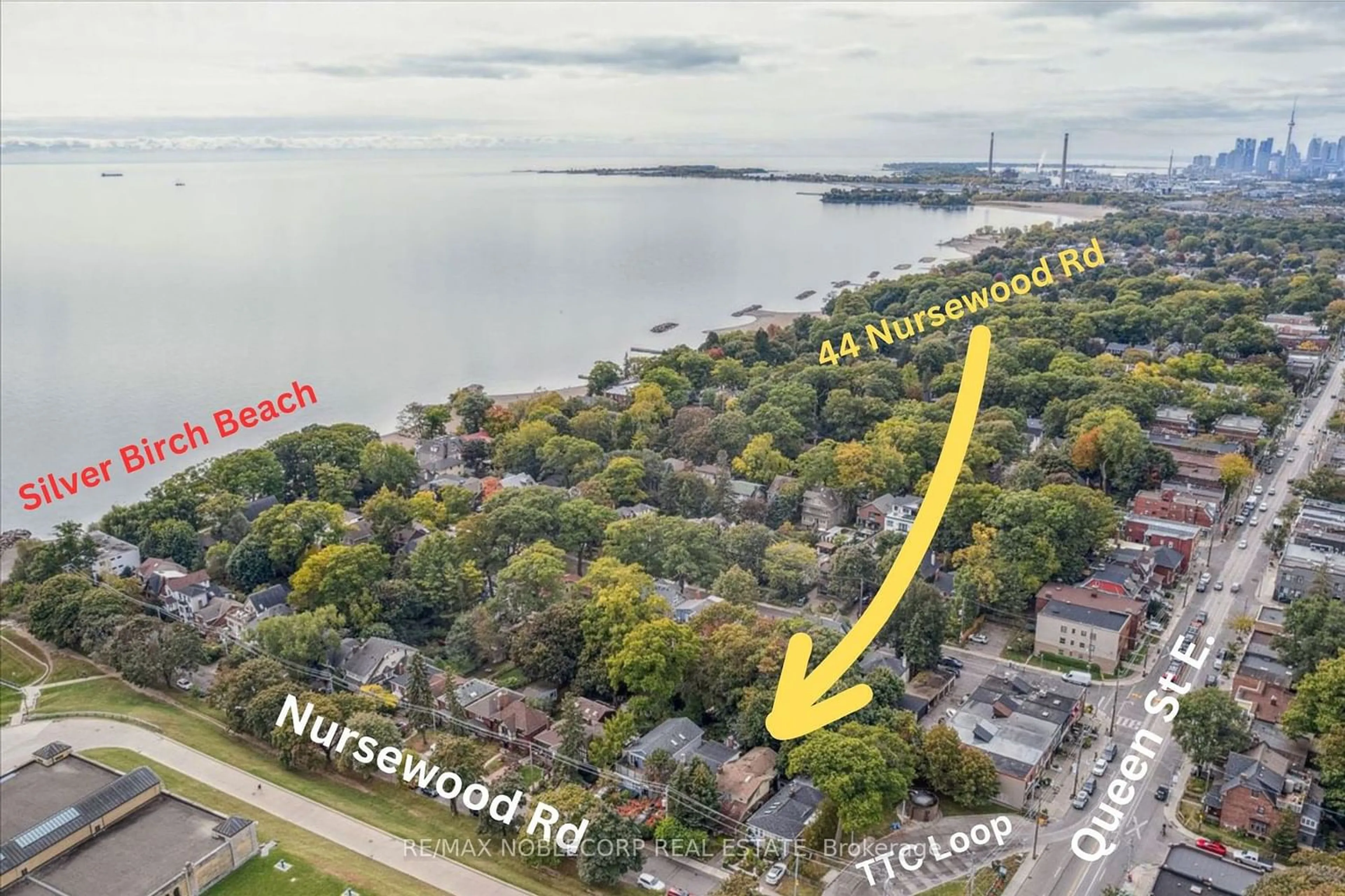Home with unknown exterior material for 44 Nursewood Rd, Toronto Ontario M4E 3R8