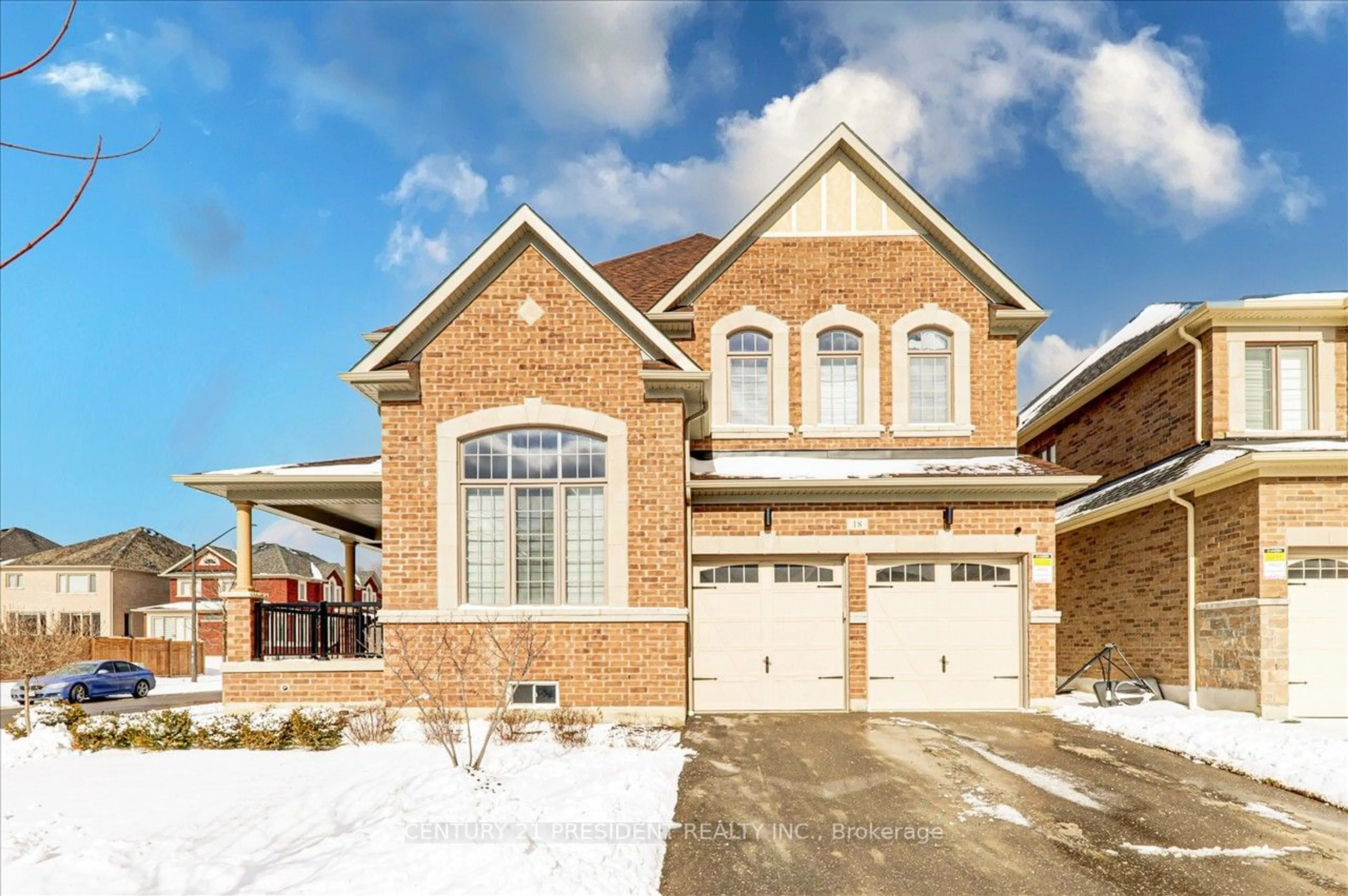 Home with brick exterior material for 18 Blenheim Circ, Whitby Ontario L1P 0E2