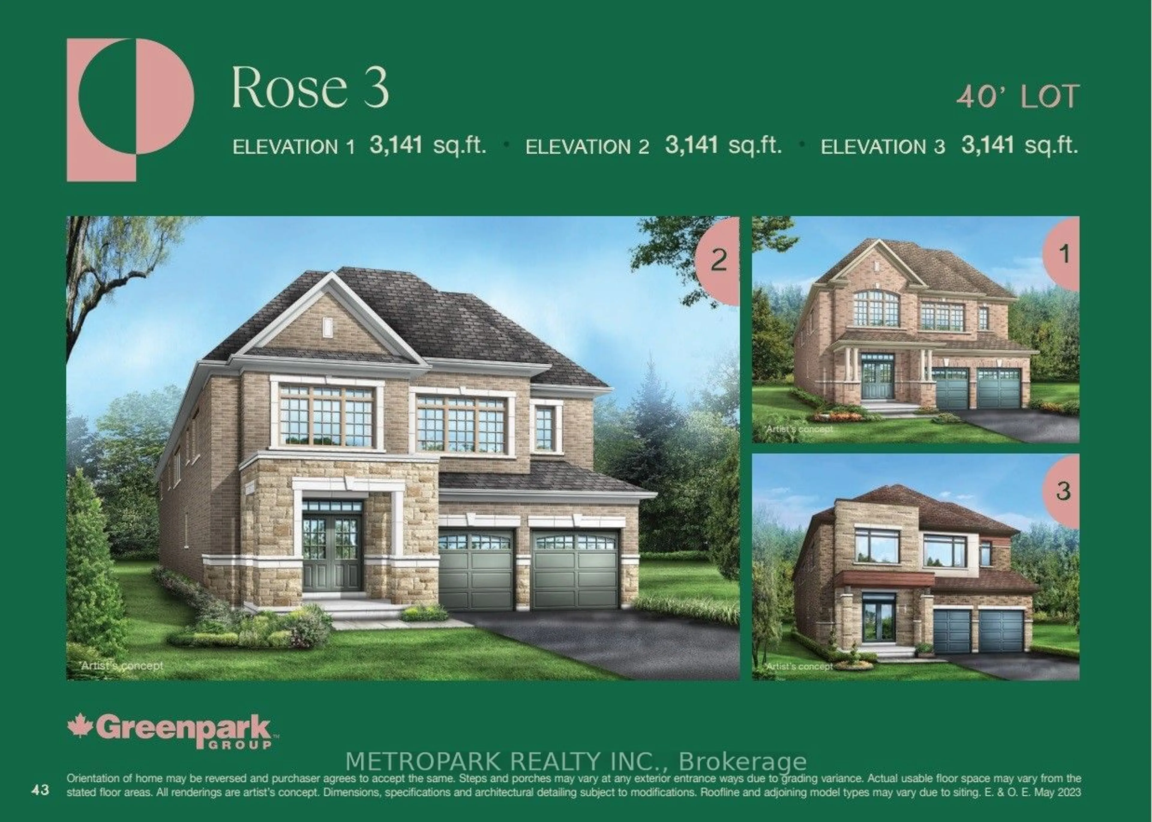 Home with brick exterior material for 2201 Cayenne St, Oshawa Ontario L1L 0S1