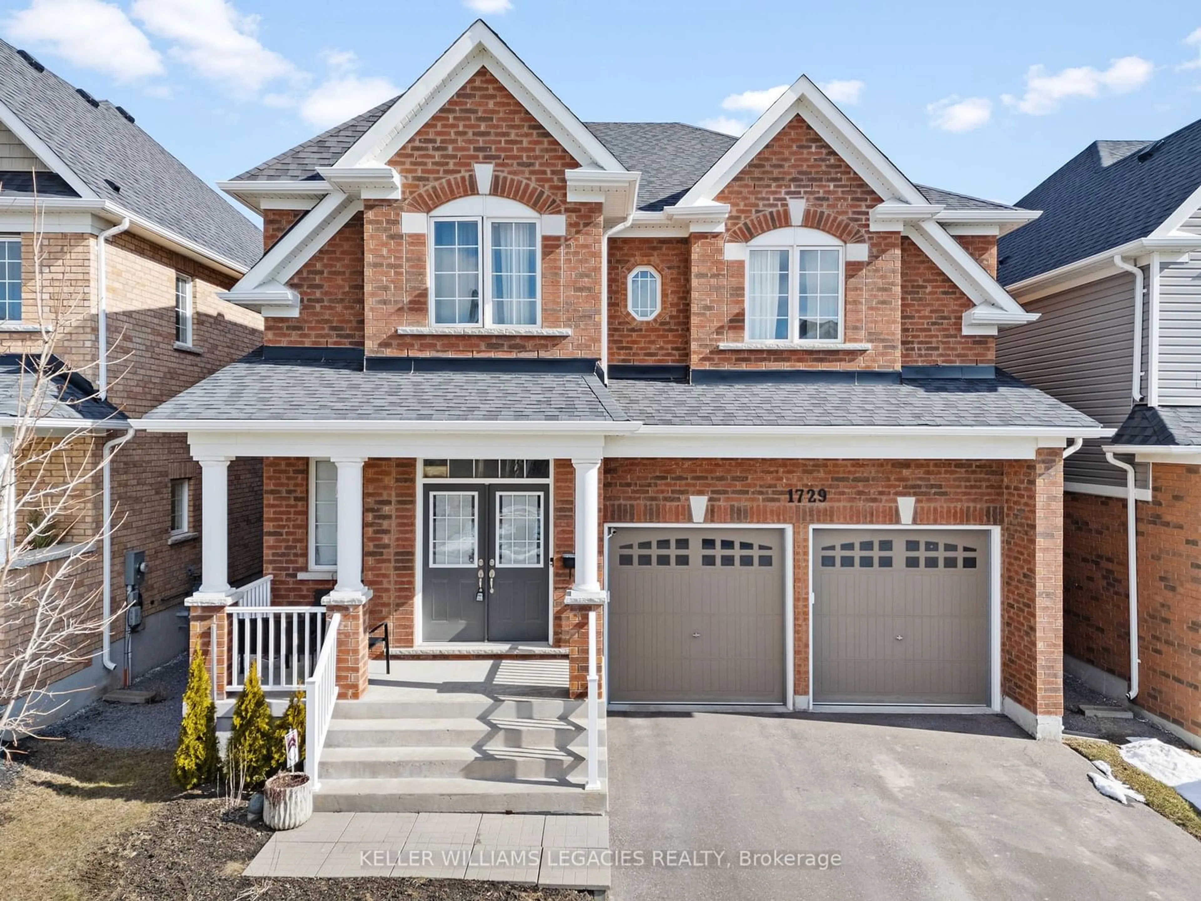 Home with brick exterior material for 1729 Frederick Mason Dr, Oshawa Ontario L1K 0X5
