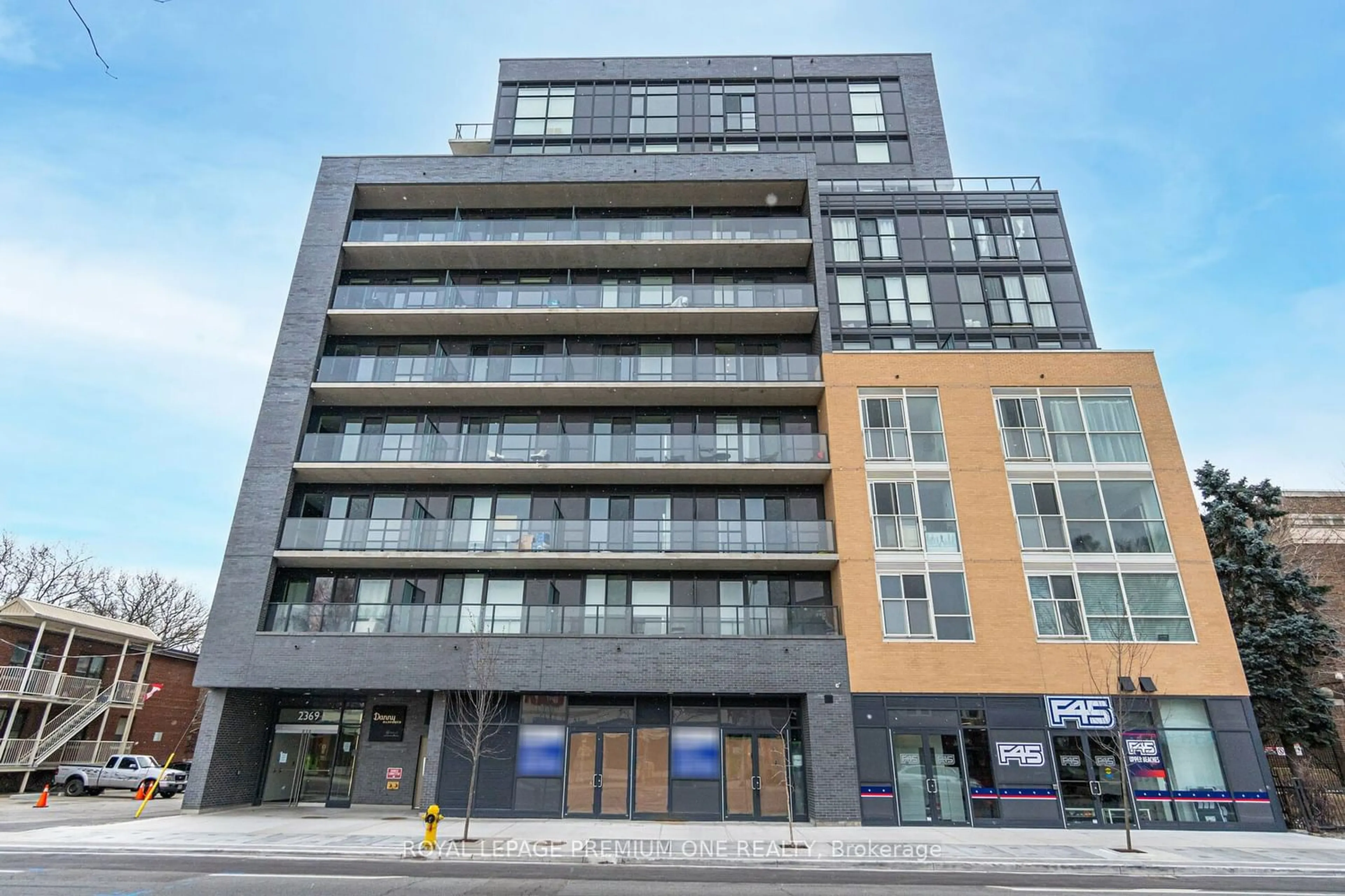 A pic from exterior of the house or condo for 2369 Danforth Ave #313, Toronto Ontario M4C 1K8