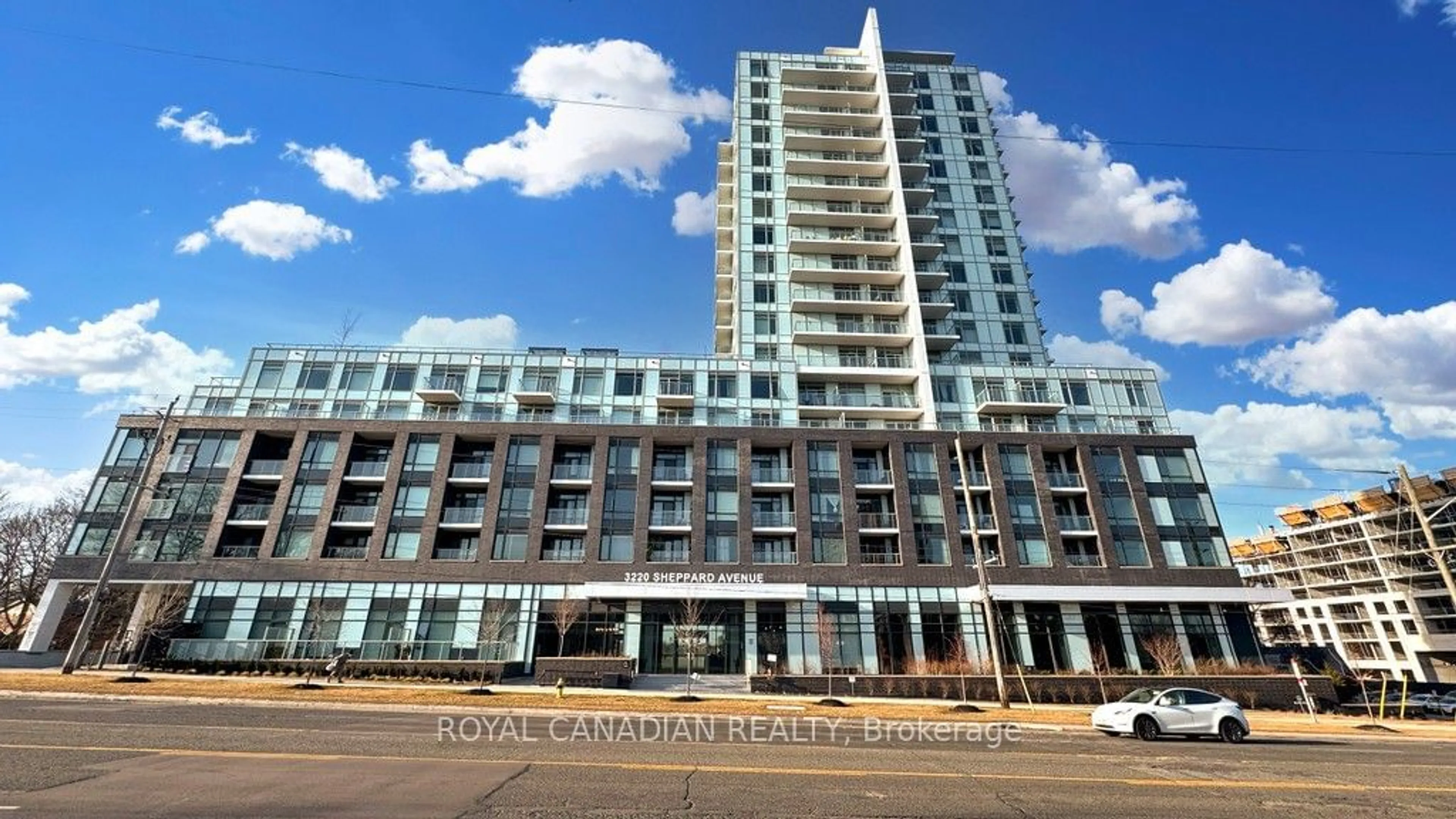 A pic from exterior of the house or condo for 3220 Sheppard Ave #805, Toronto Ontario M1T 0B7