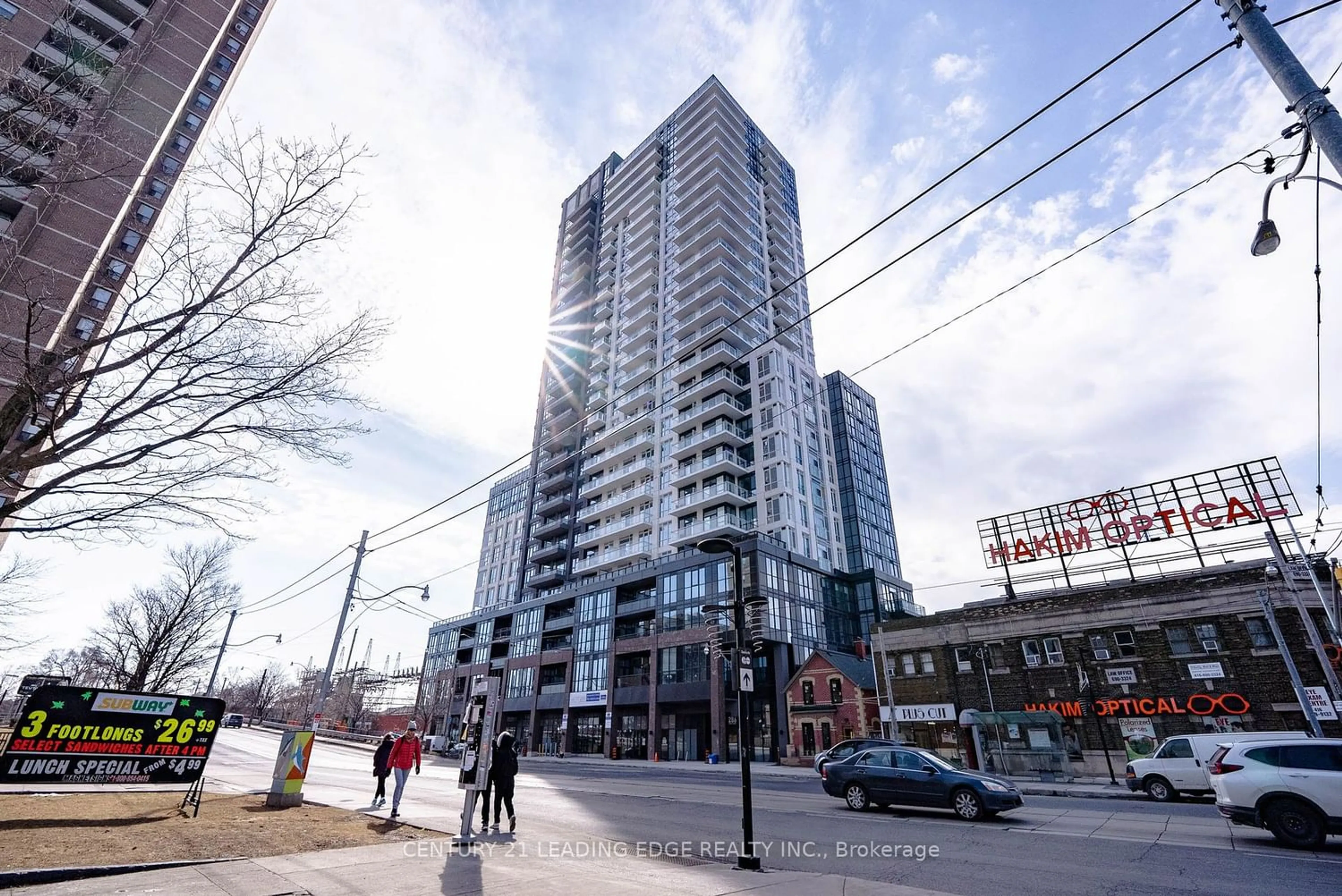 A pic from exterior of the house or condo for 286 Main St #1708, Toronto Ontario M4C 4X4